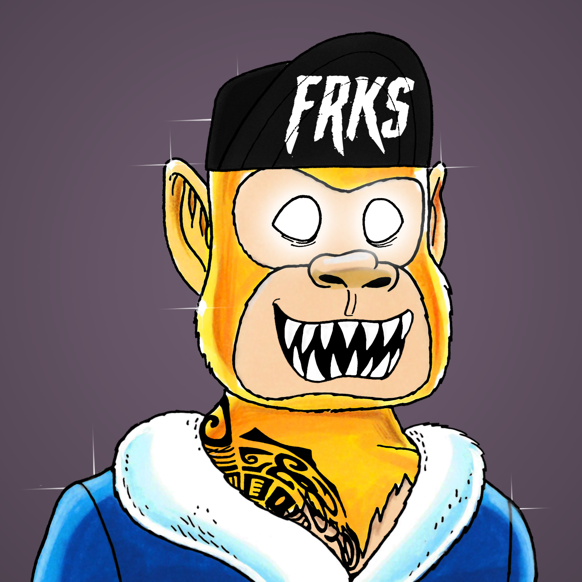 George Trosley - Jungle Freaks - Jungle Freak 6739 - NFT # 6739