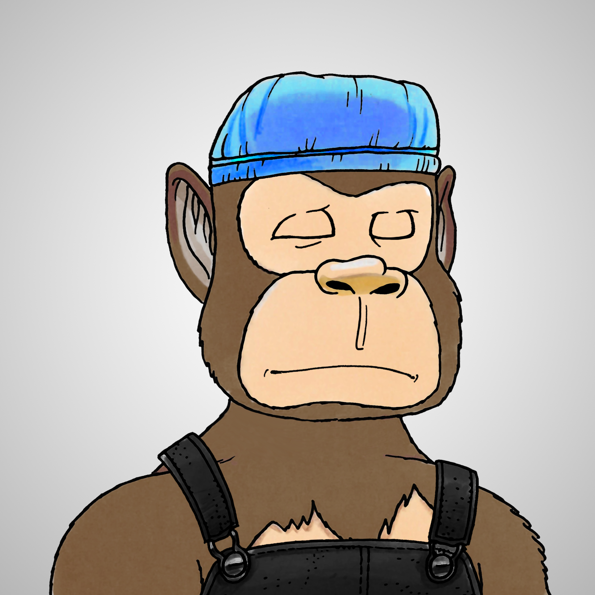 George Trosley - Jungle Freaks - Jungle Freak 6747 - NFT # 6747