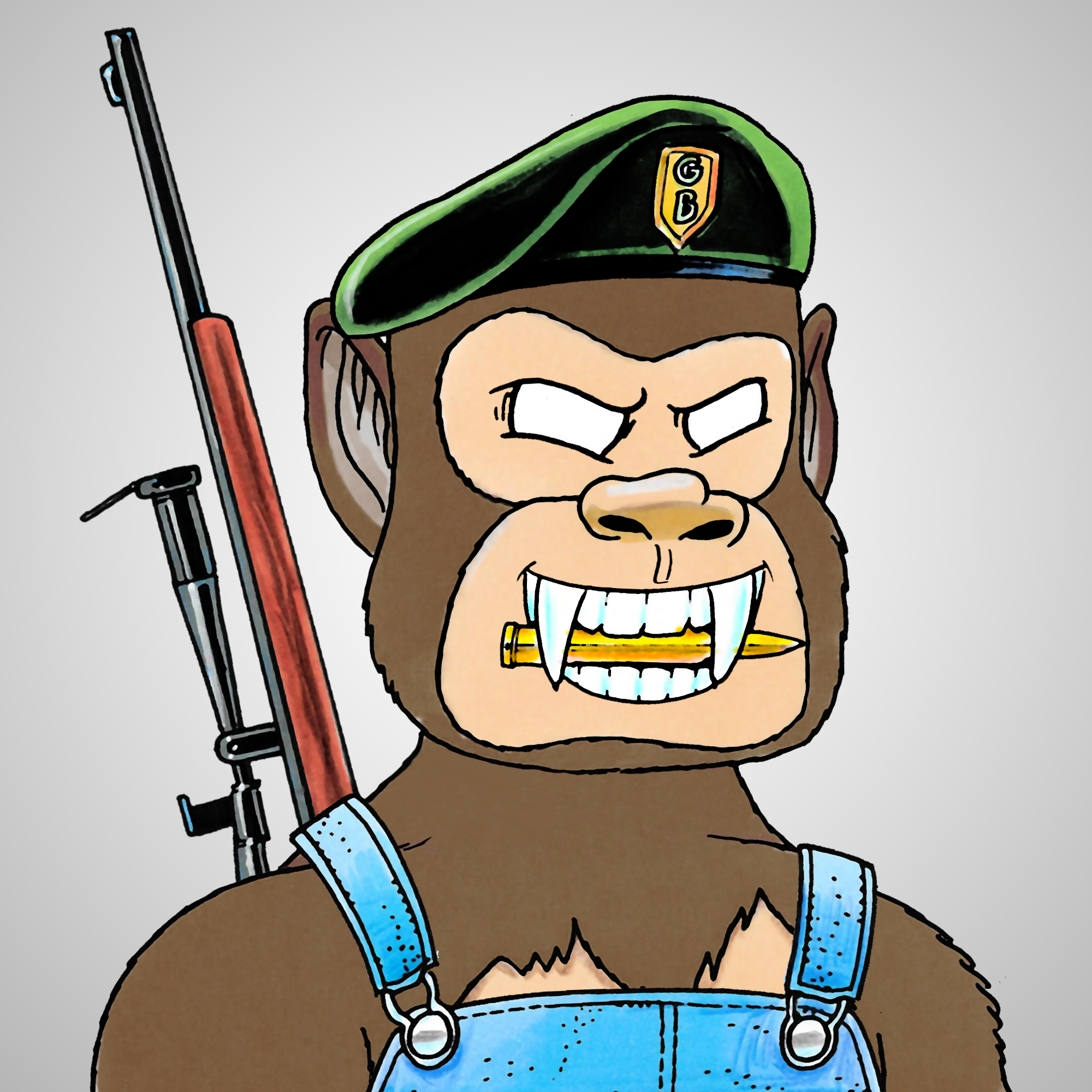 George Trosley - Jungle Freaks - Jungle Freak 6751 - NFT # 6751