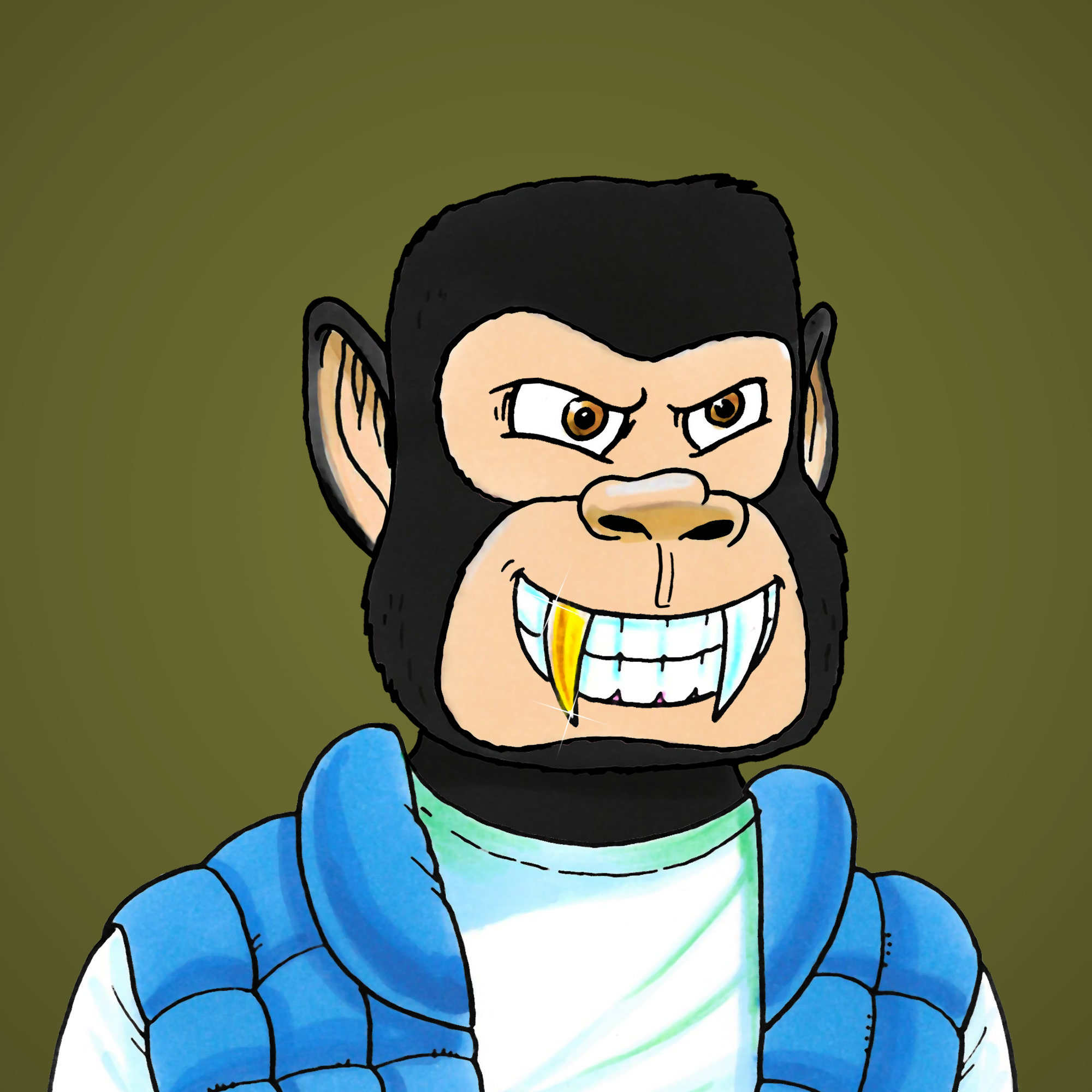 George Trosley - Jungle Freaks - Jungle Freak 6752 - NFT # 6752