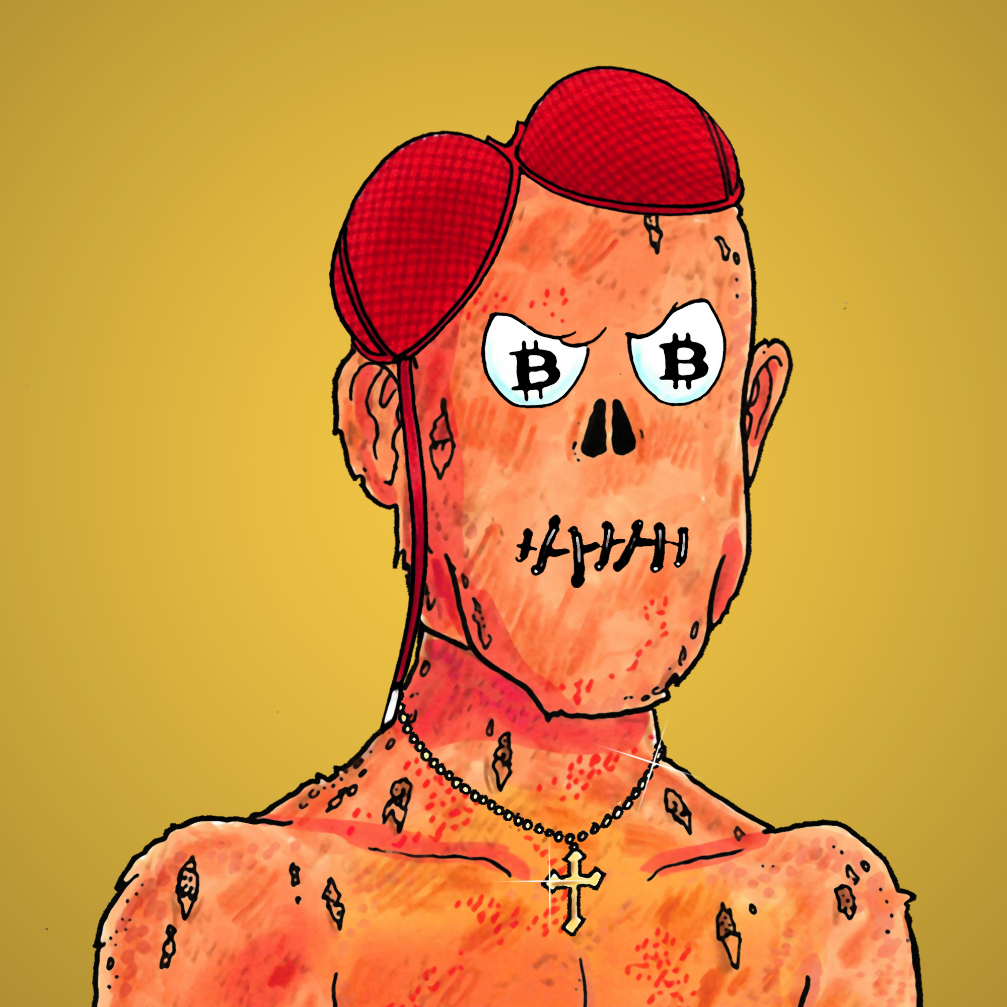 George Trosley - Jungle Freaks - Jungle Freak 6756 - NFT # 6756