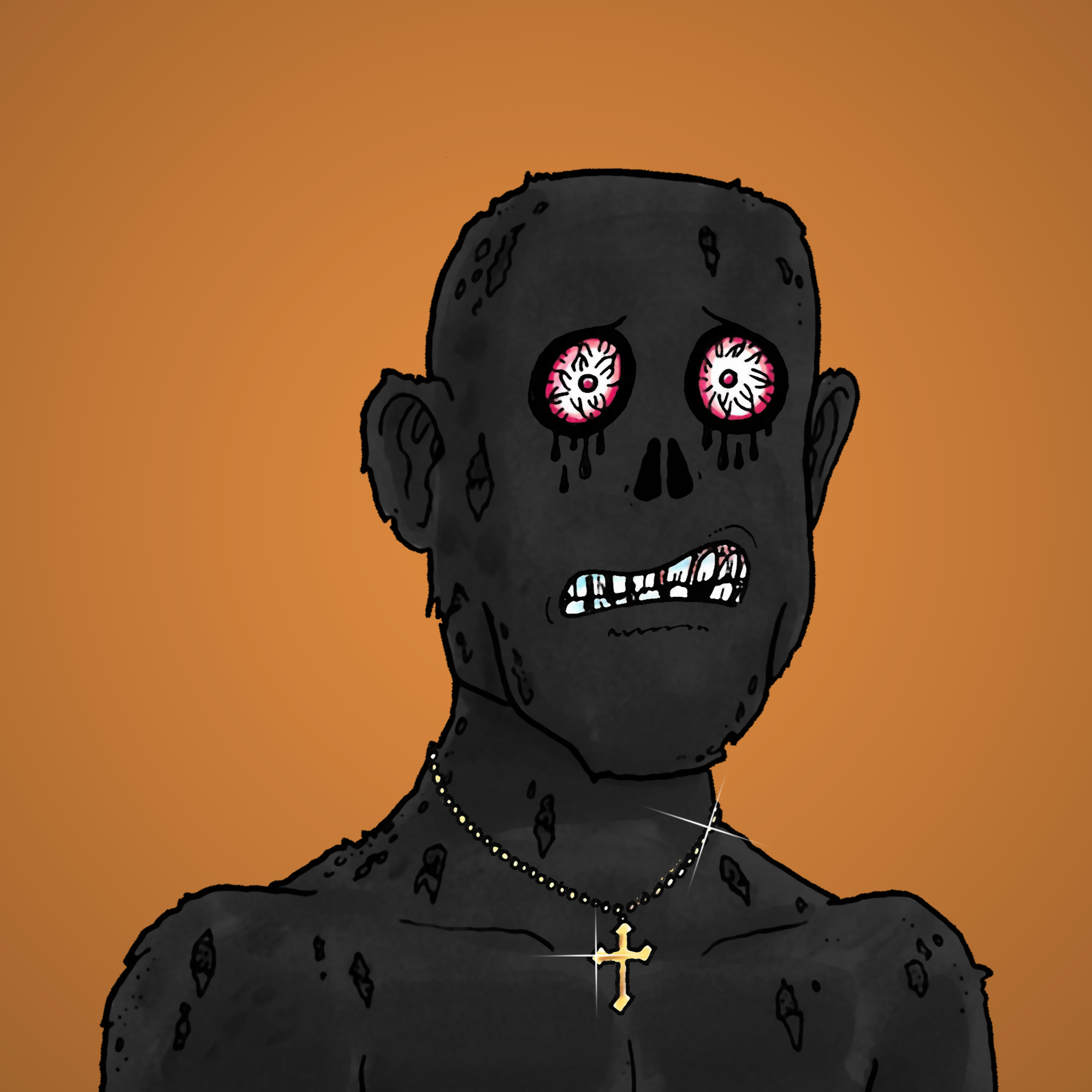 George Trosley - Jungle Freaks - Jungle Freak 6770 - NFT # 6770