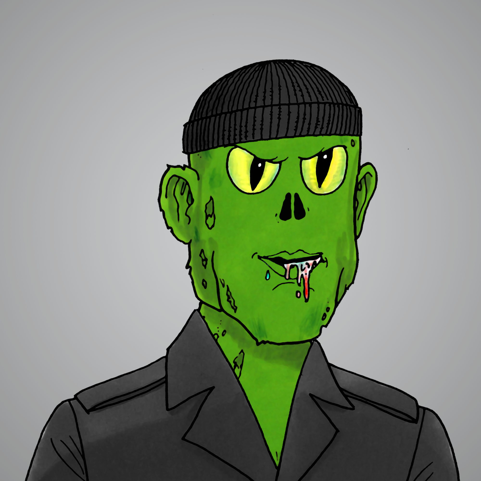 George Trosley - Jungle Freaks - Jungle Freak 6778 - NFT # 6778