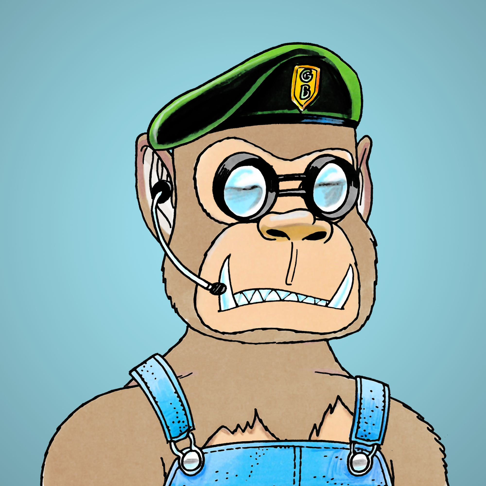 George Trosley - Jungle Freaks - Jungle Freak 6779 - NFT # 6779