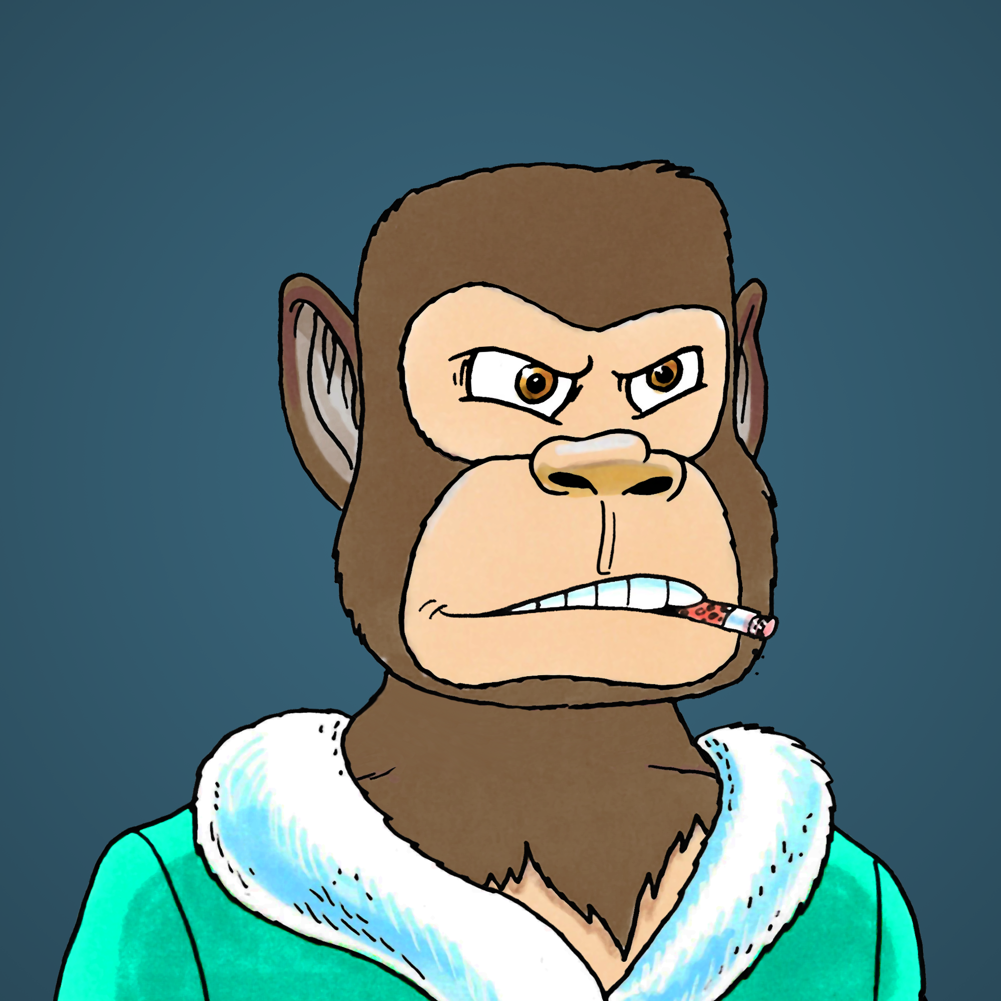 George Trosley - Jungle Freaks - Jungle Freak 6787 - NFT # 6787