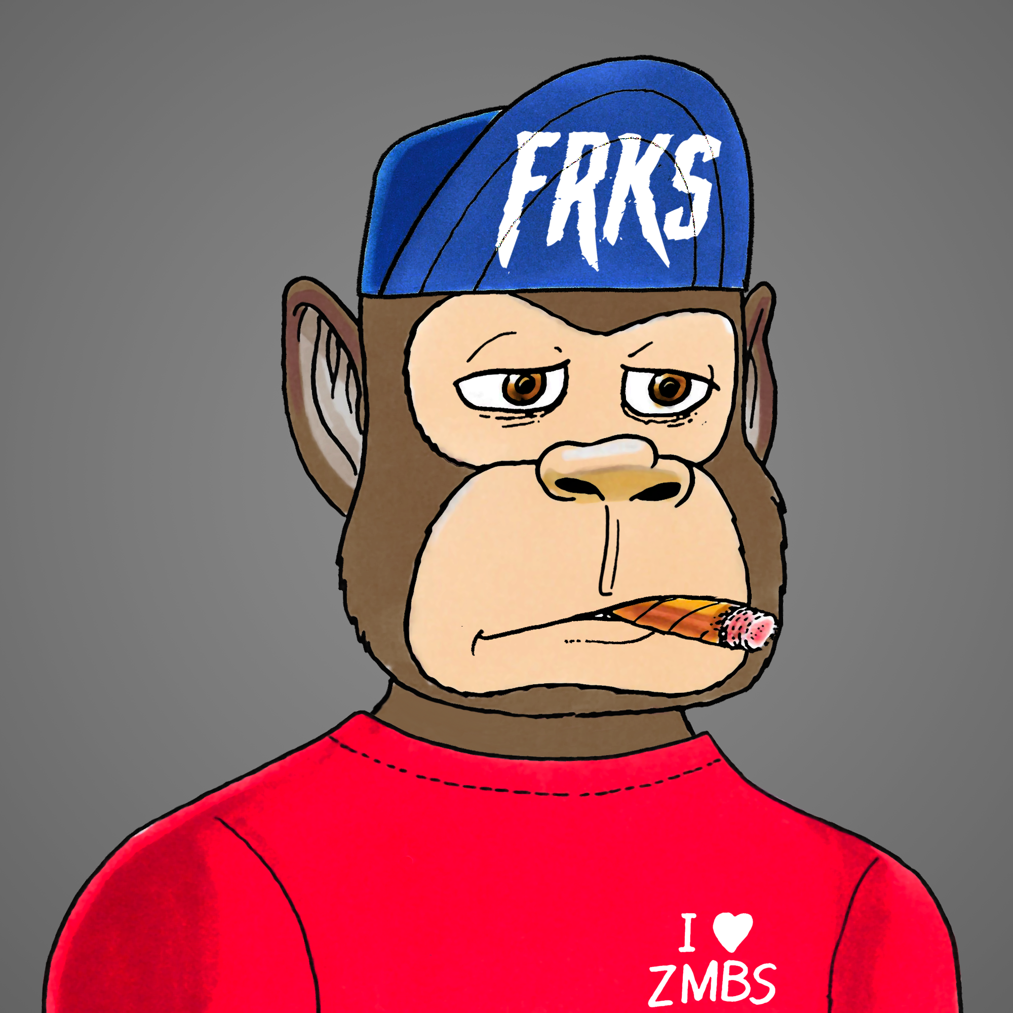 George Trosley - Jungle Freaks - Jungle Freak 6797 - NFT # 6797