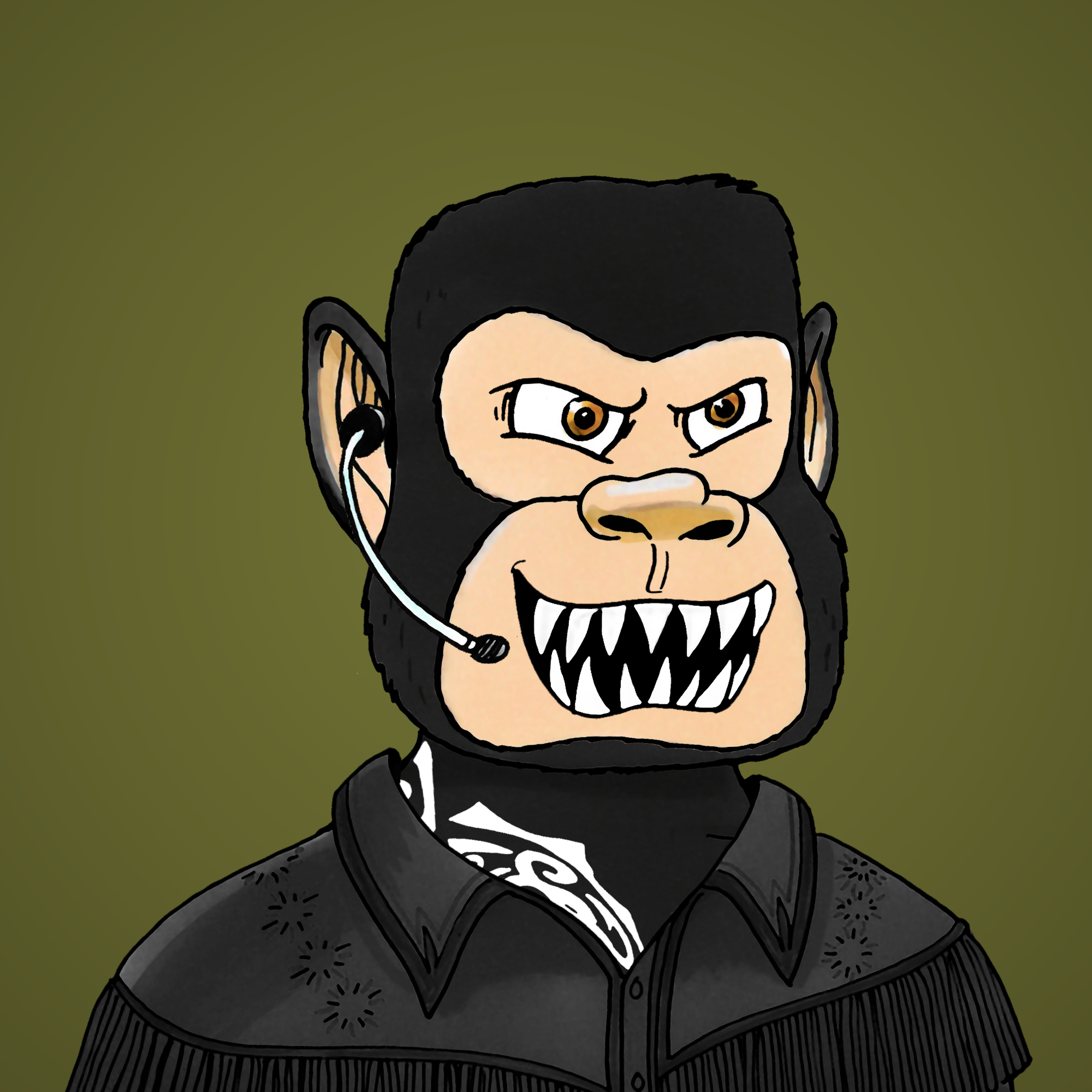 George Trosley - Jungle Freaks - Jungle Freak 68 - NFT # 68