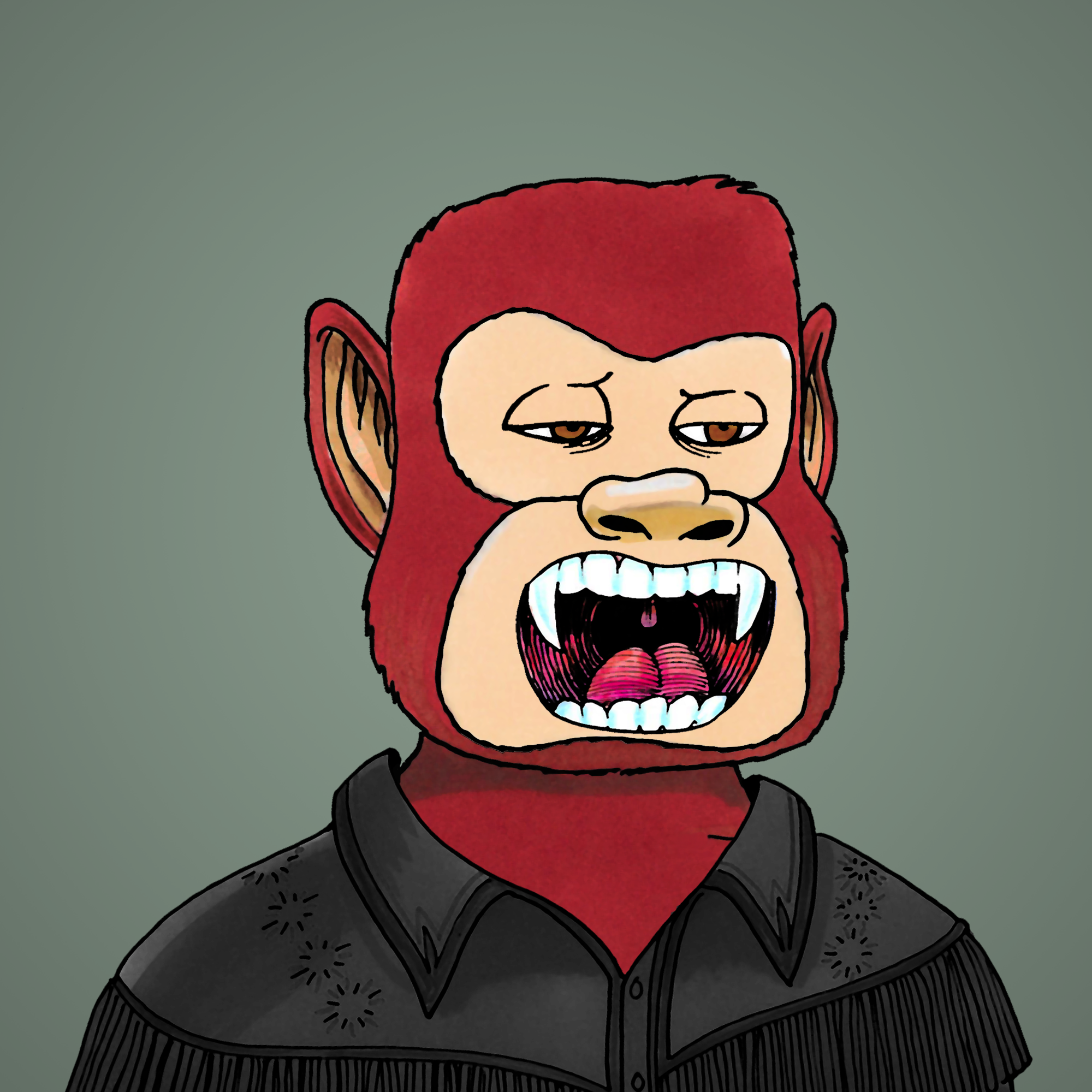 George Trosley - Jungle Freaks - Jungle Freak 680 - NFT # 680