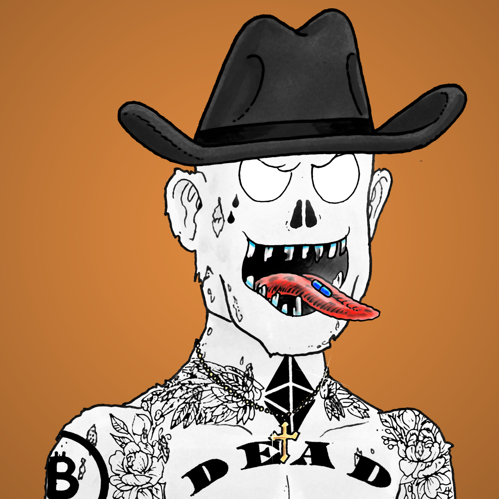 George Trosley - Jungle Freaks - Jungle Freak 6805 - NFT # 6805