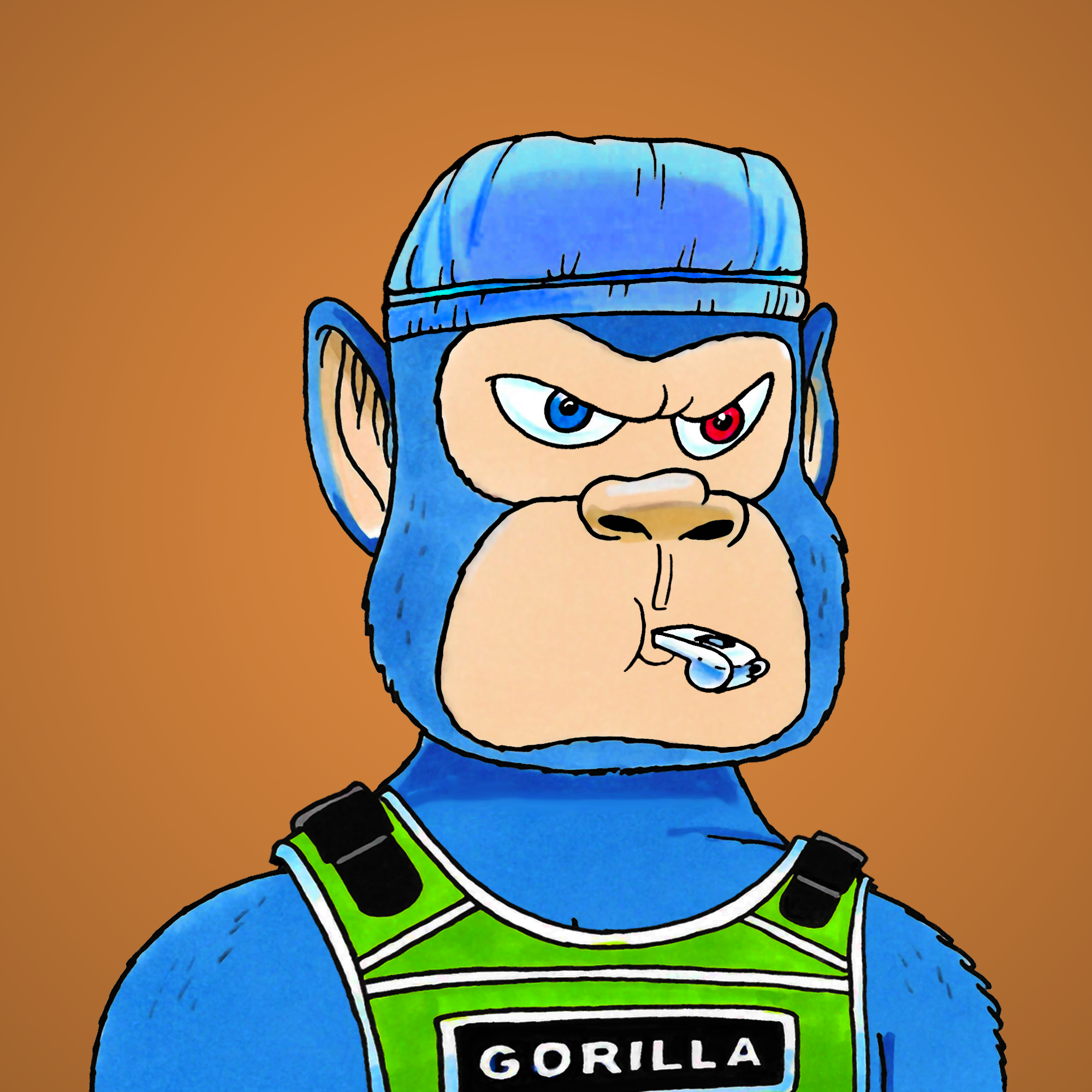 George Trosley - Jungle Freaks - Jungle Freak 6817 - NFT # 6817