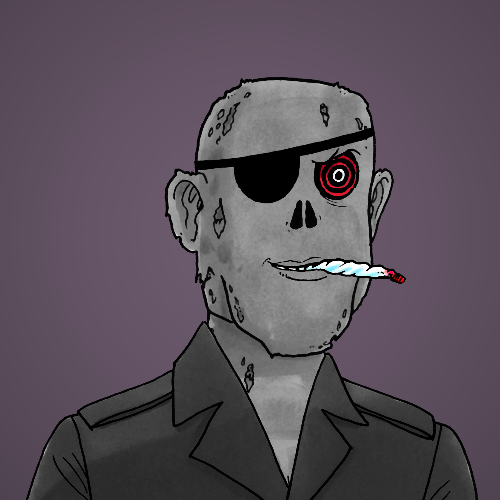 George Trosley - Jungle Freaks - Jungle Freak 6819 - NFT # 6819