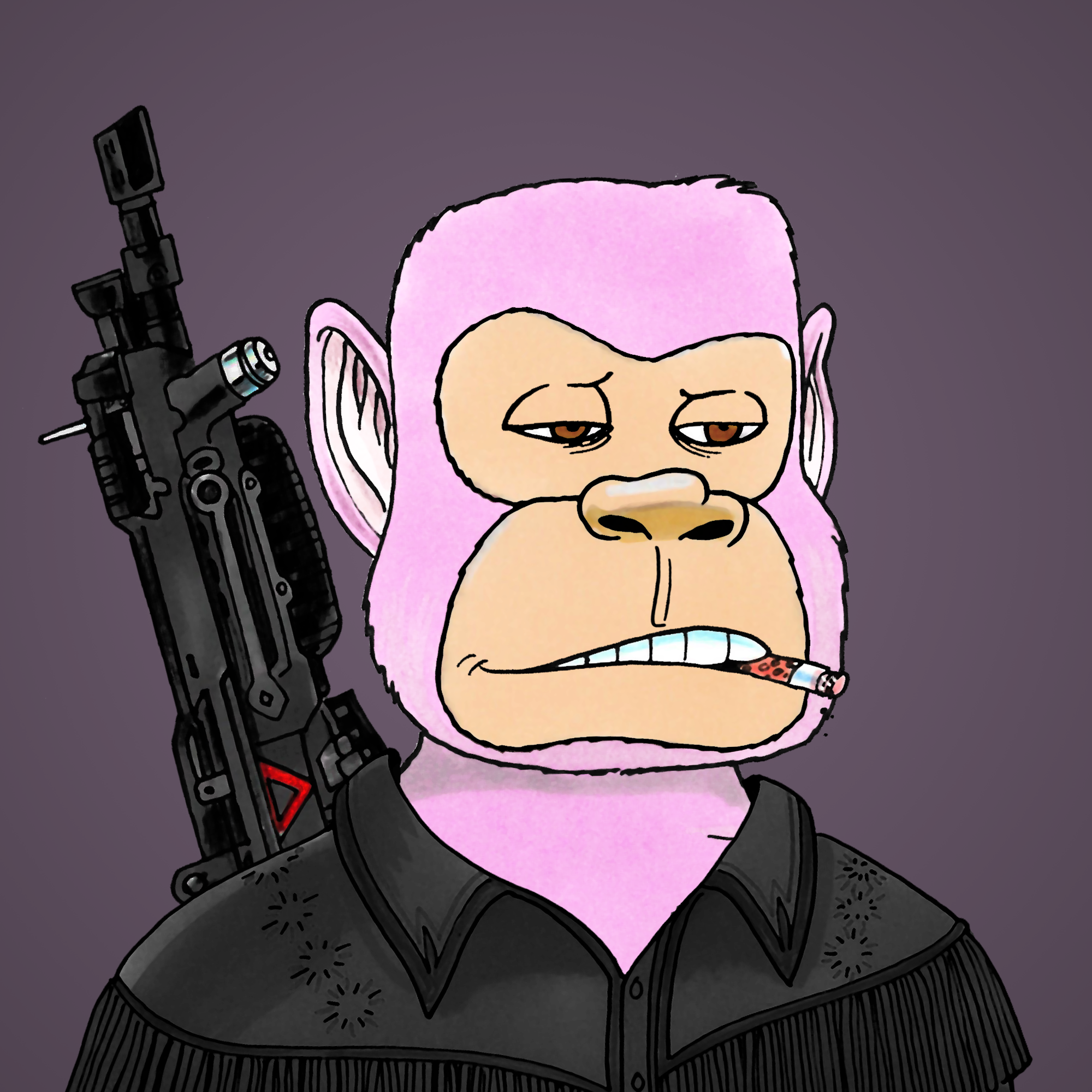 George Trosley - Jungle Freaks - Jungle Freak 6827 - NFT # 6827