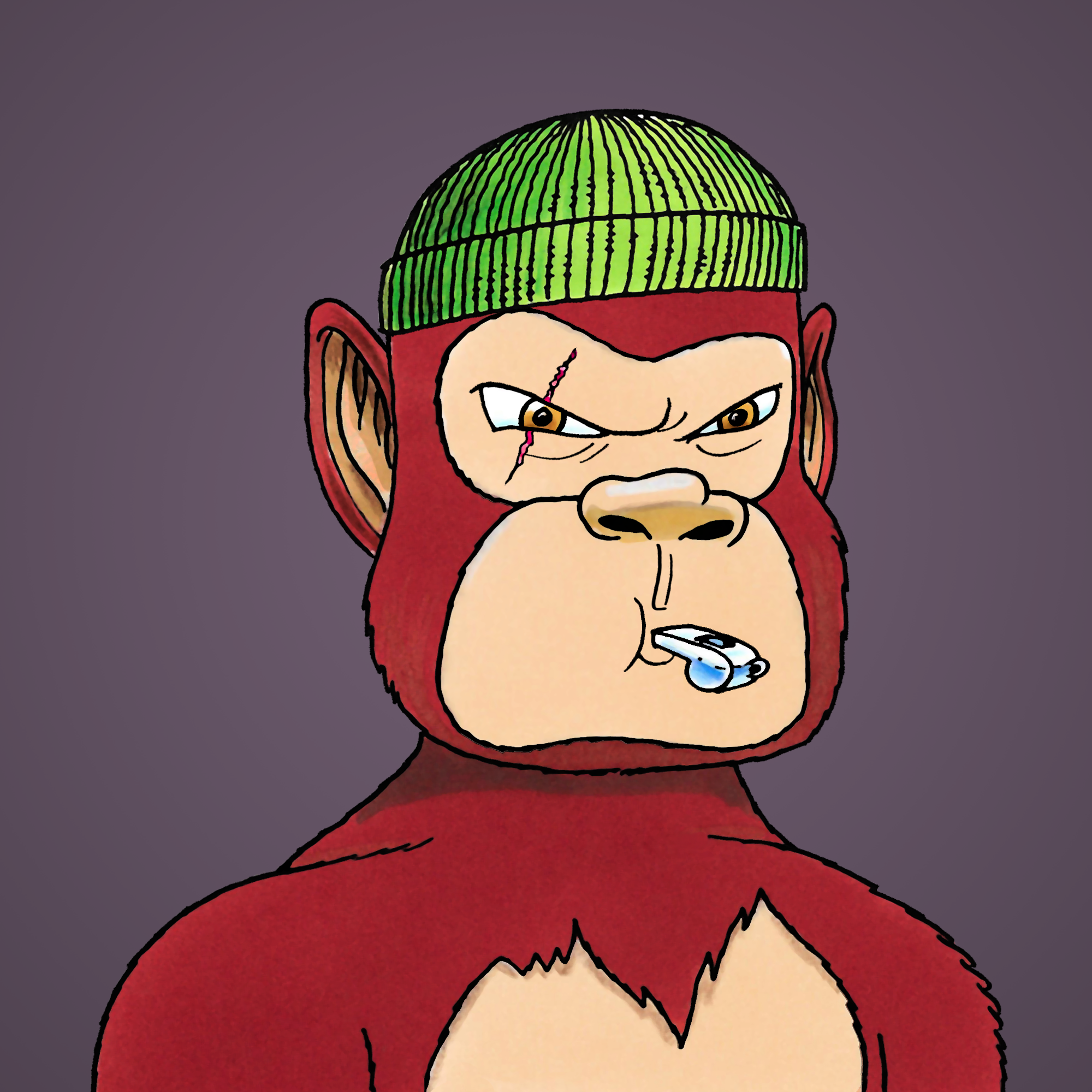 George Trosley - Jungle Freaks - Jungle Freak 6838 - NFT # 6838