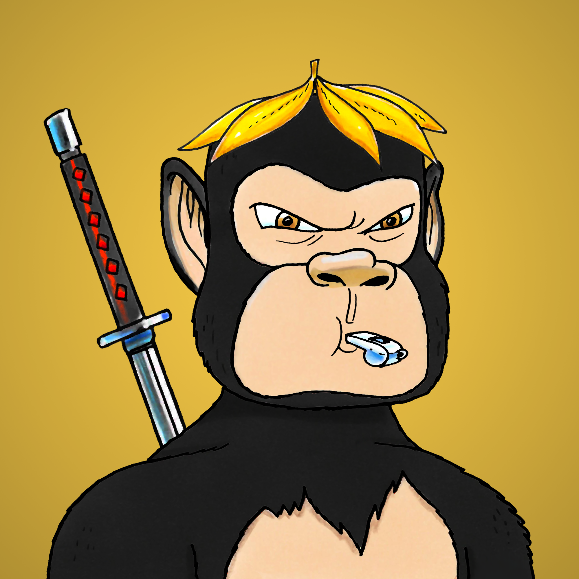 George Trosley - Jungle Freaks - Jungle Freak 6839 - NFT # 6839