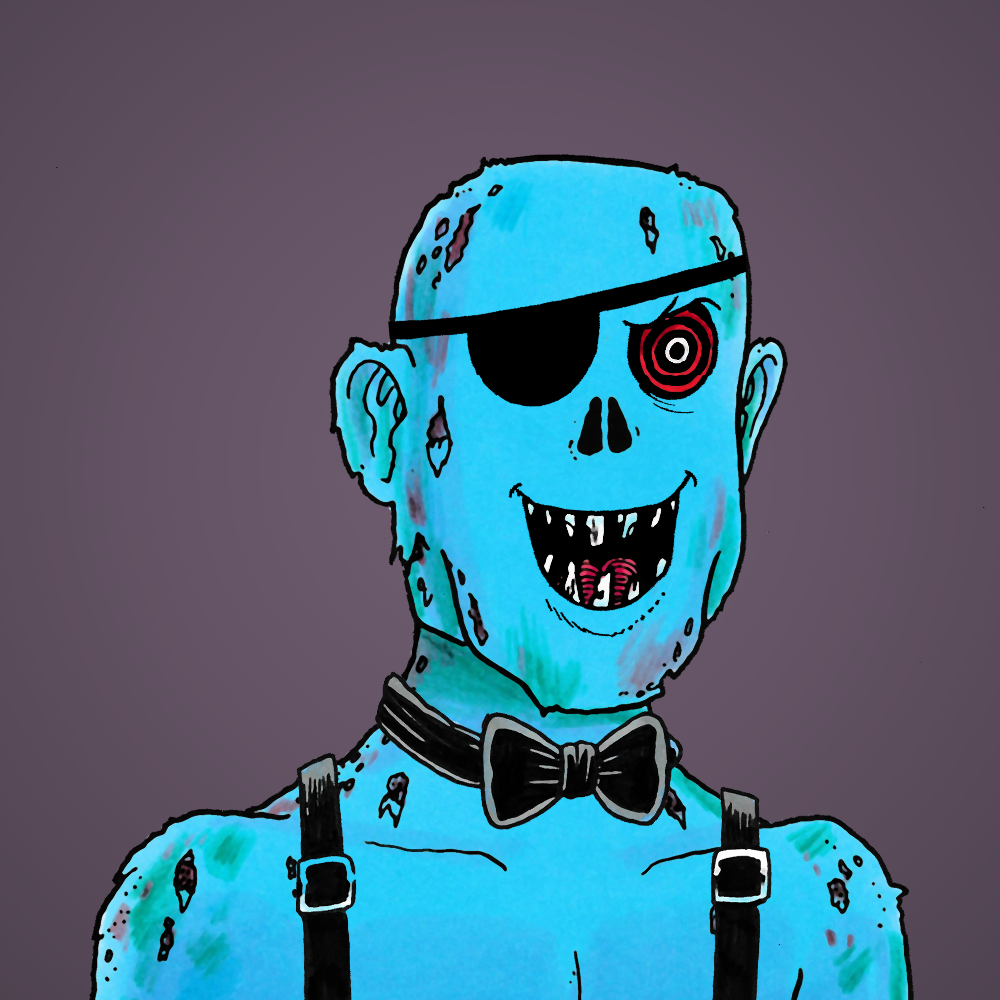 George Trosley - Jungle Freaks - Jungle Freak 6852 - NFT # 6852