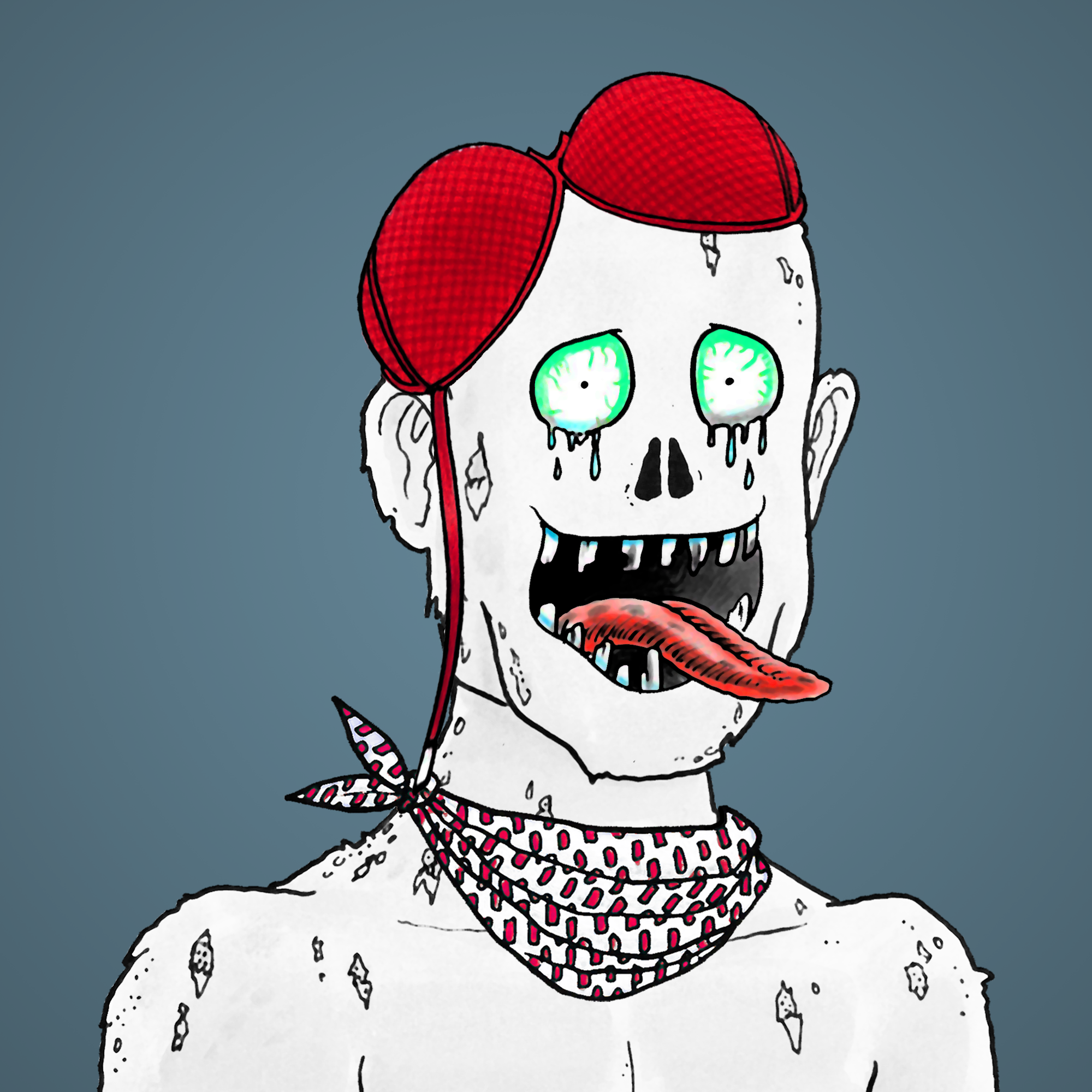 George Trosley - Jungle Freaks - Jungle Freak 6861 - NFT # 6861