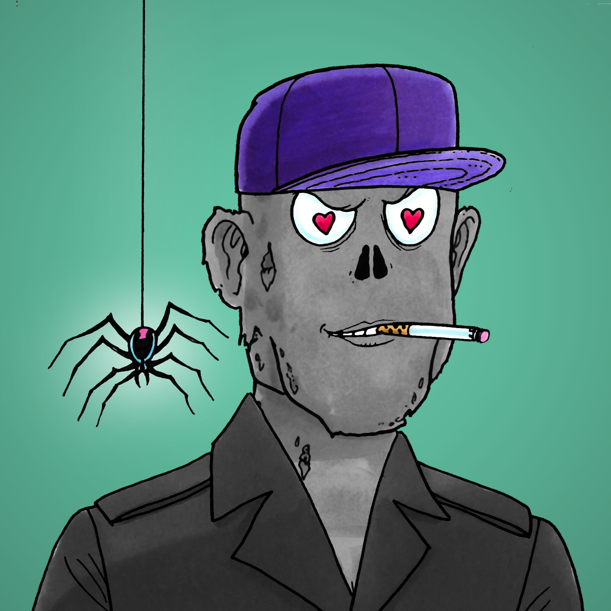 George Trosley - Jungle Freaks - Jungle Freak 687 - NFT # 687