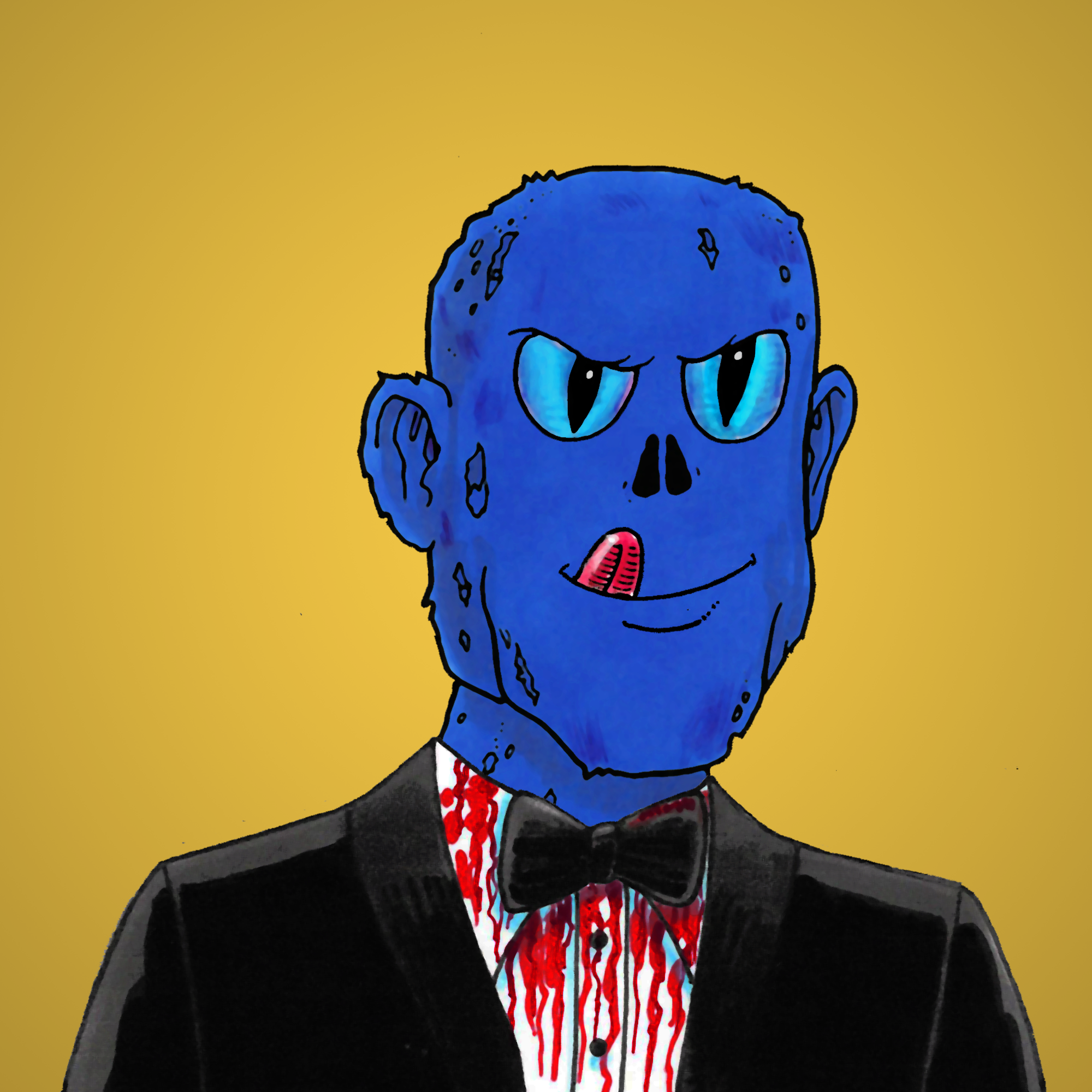 George Trosley - Jungle Freaks - Jungle Freak 6888 - NFT # 6888