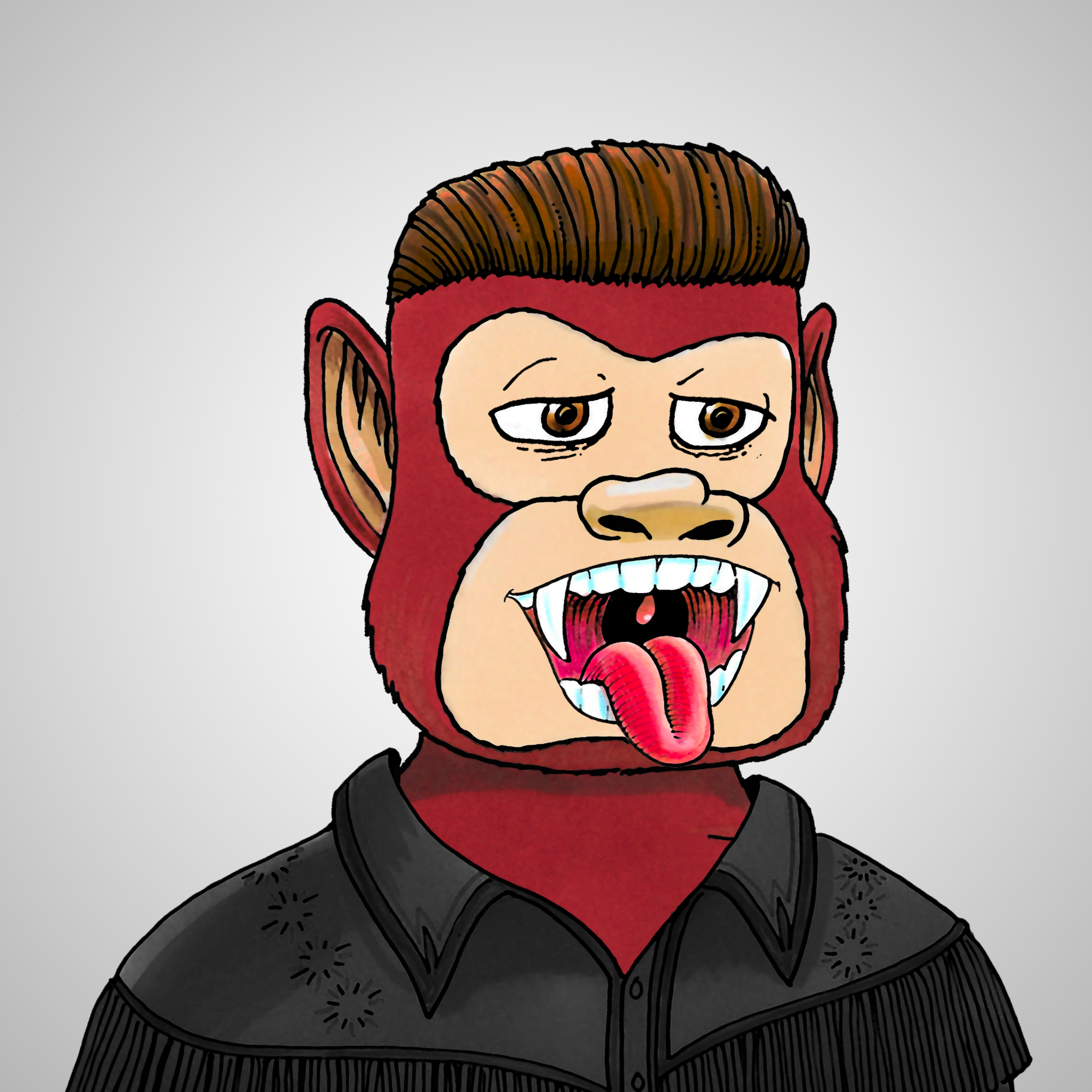 George Trosley - Jungle Freaks - Jungle Freak 6893 - NFT # 6893