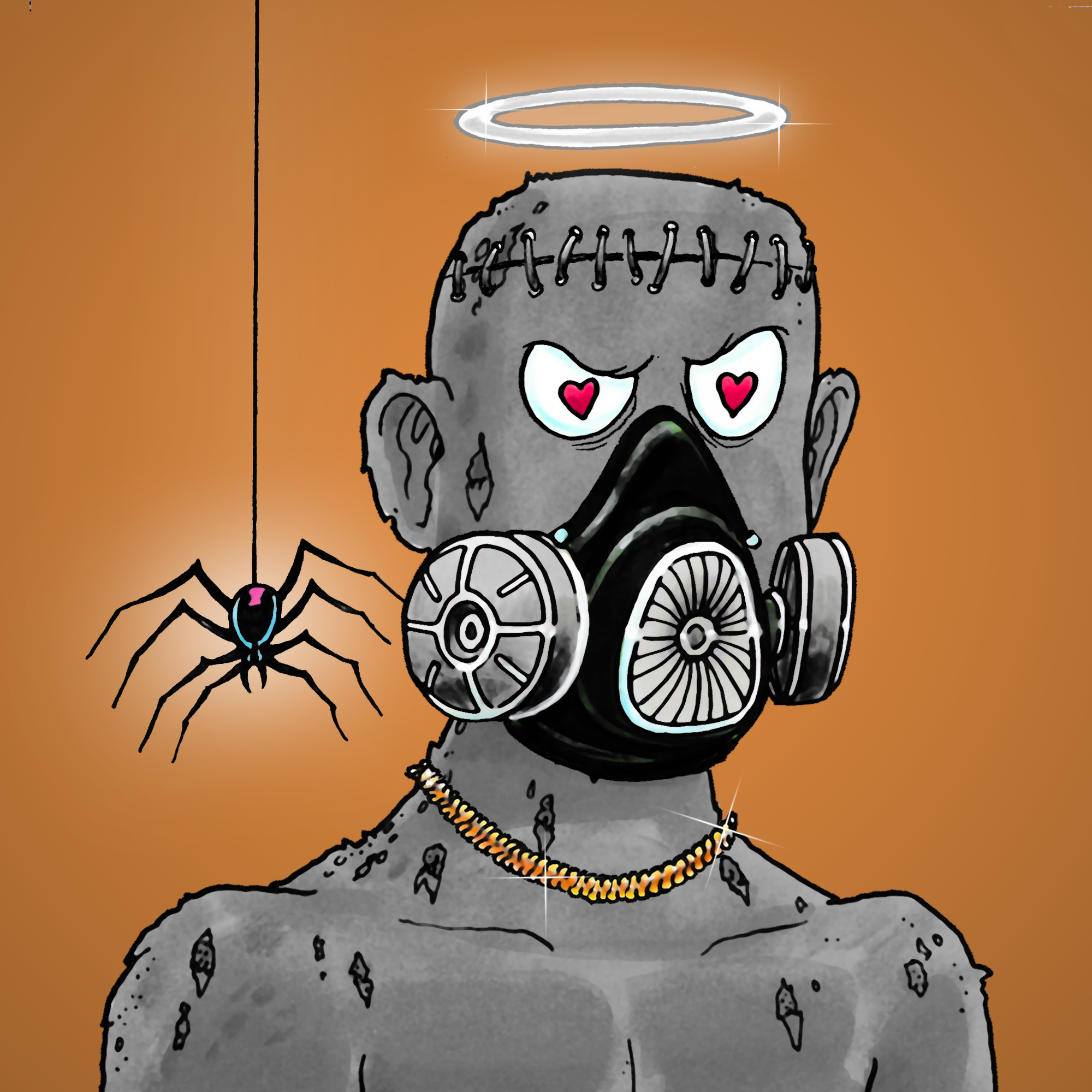 George Trosley - Jungle Freaks - Jungle Freak 6924 - NFT # 6924