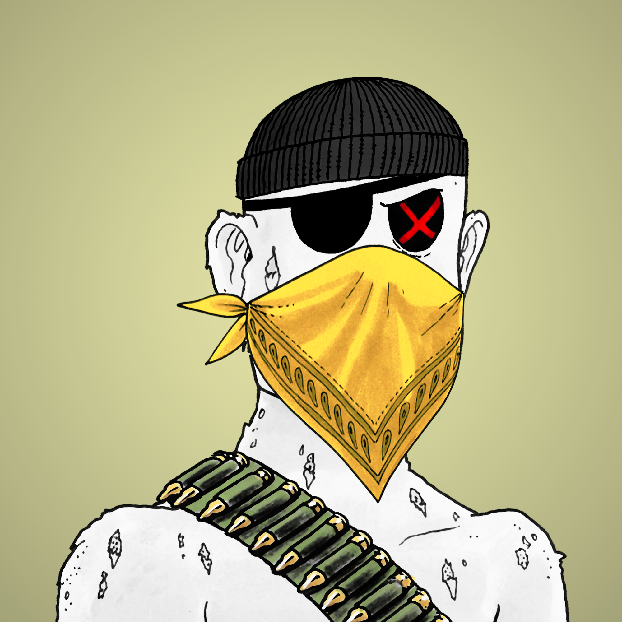 George Trosley - Jungle Freaks - Jungle Freak 693 - NFT # 693