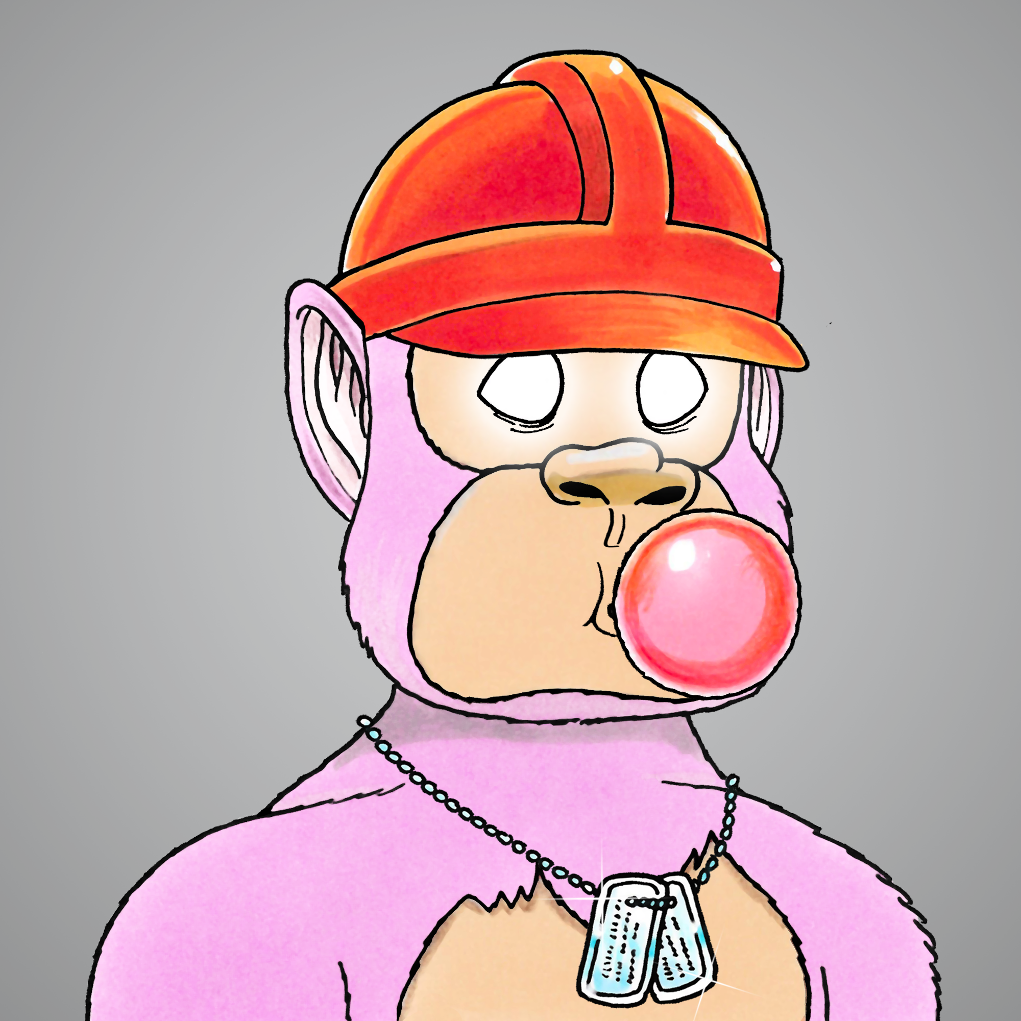 George Trosley - Jungle Freaks - Jungle Freak 6930 - NFT # 6930