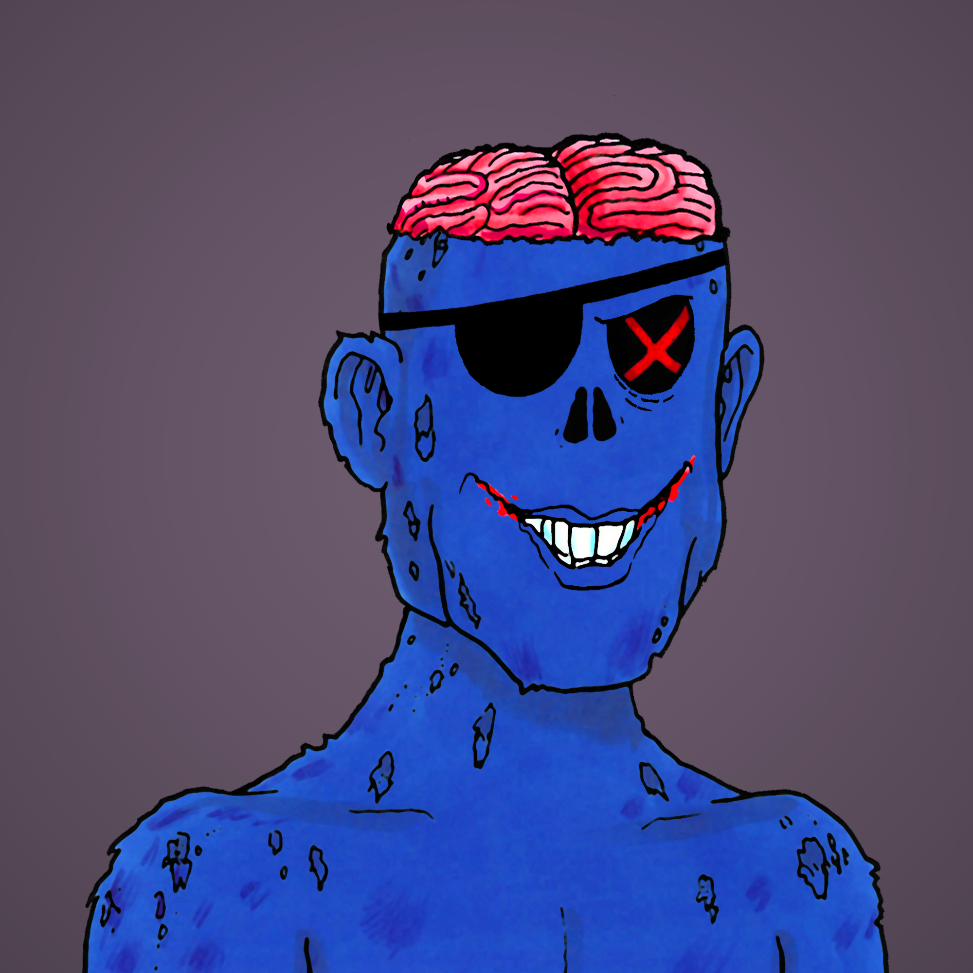 George Trosley - Jungle Freaks - Jungle Freak 6932 - NFT # 6932