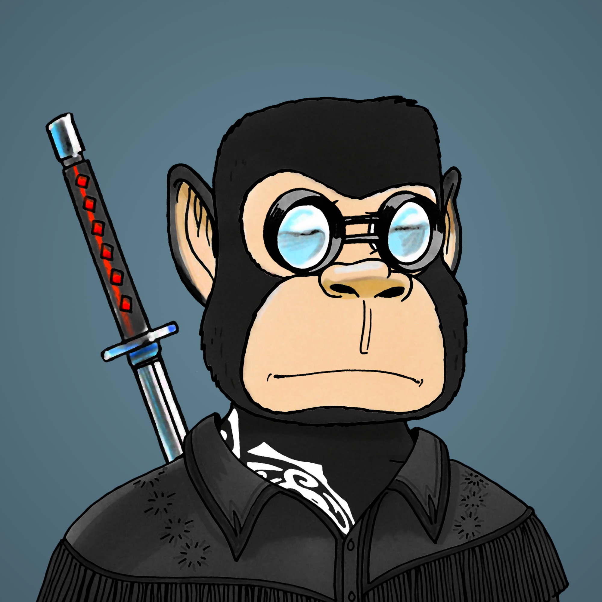 George Trosley - Jungle Freaks - Jungle Freak 6940 - NFT # 6940