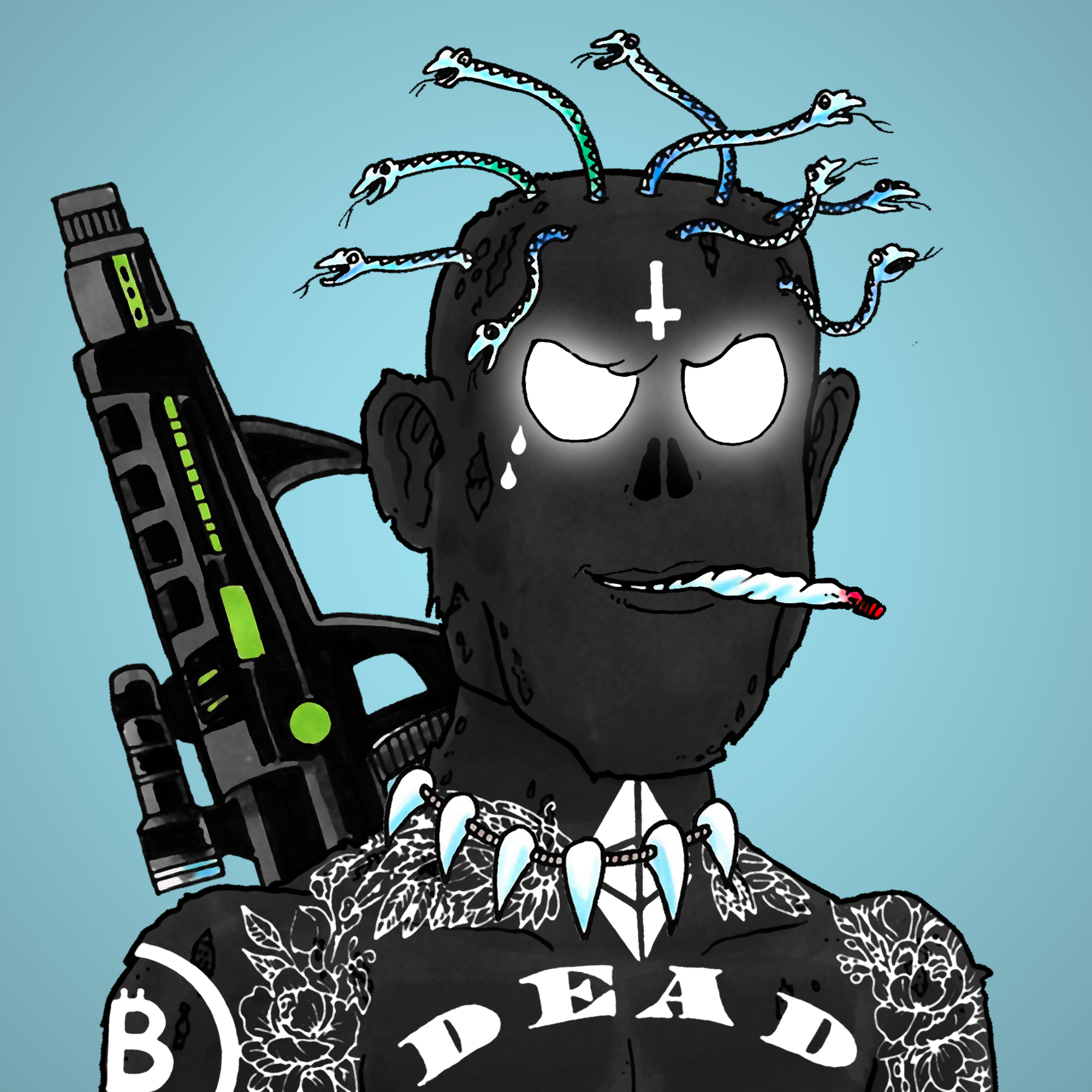 George Trosley - Jungle Freaks - Jungle Freak 6941 - NFT # 6941