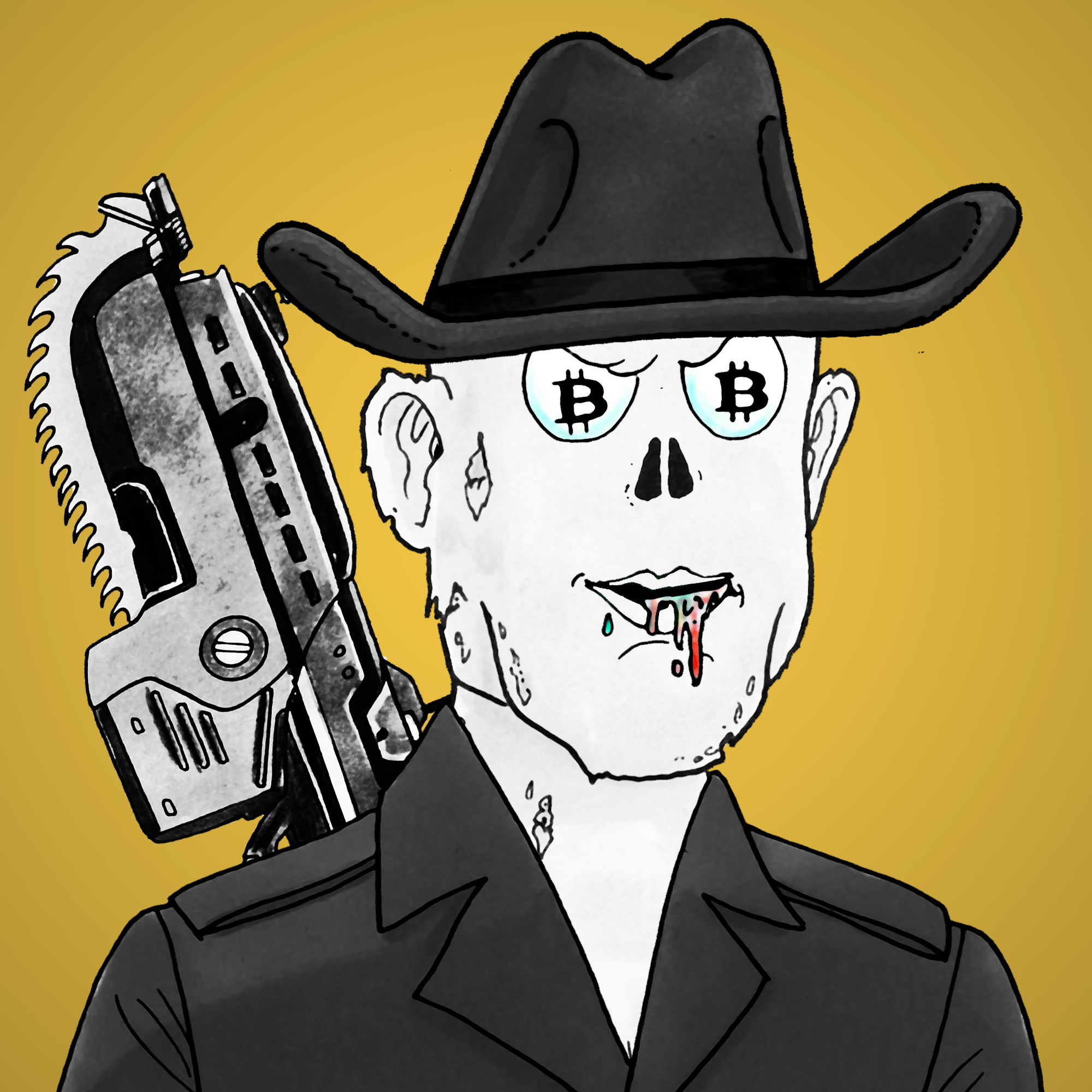 George Trosley - Jungle Freaks - Jungle Freak 6946 - NFT # 6946