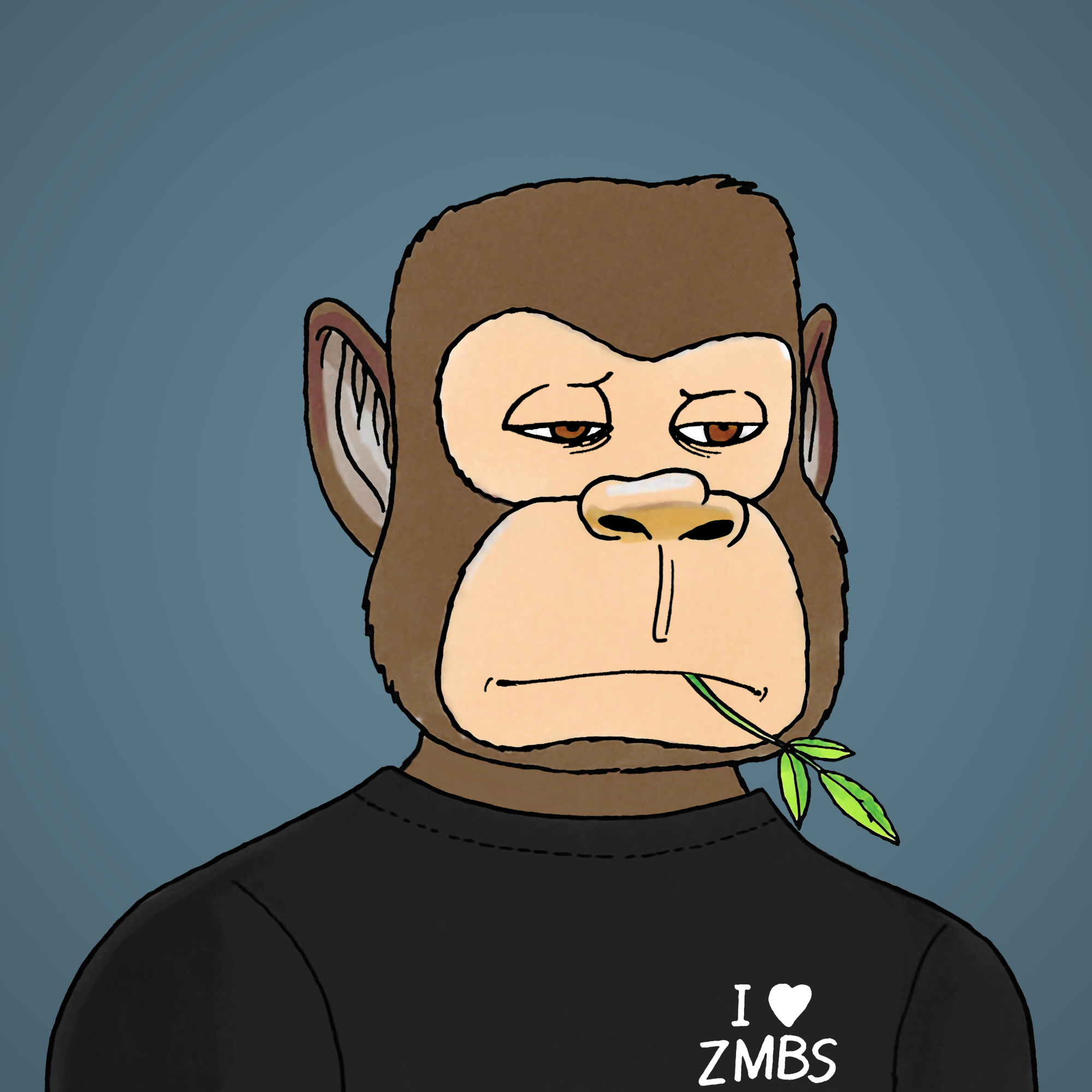 George Trosley - Jungle Freaks - Jungle Freak 695 - NFT # 695