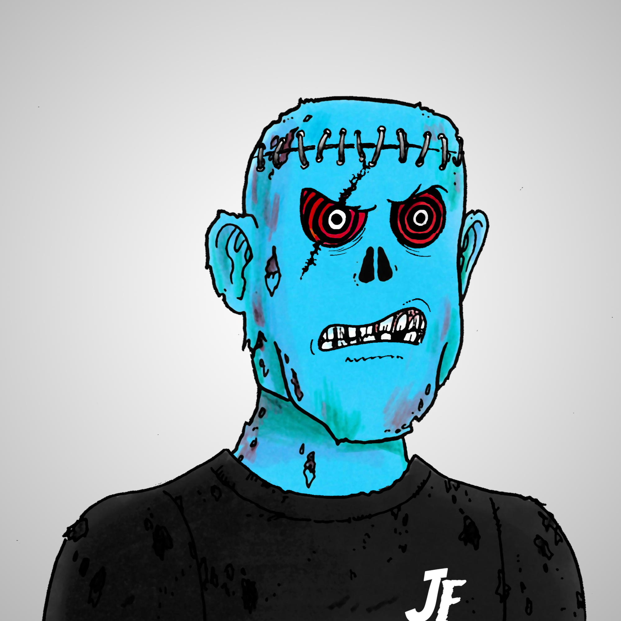 George Trosley - Jungle Freaks - Jungle Freak 6951 - NFT # 6951