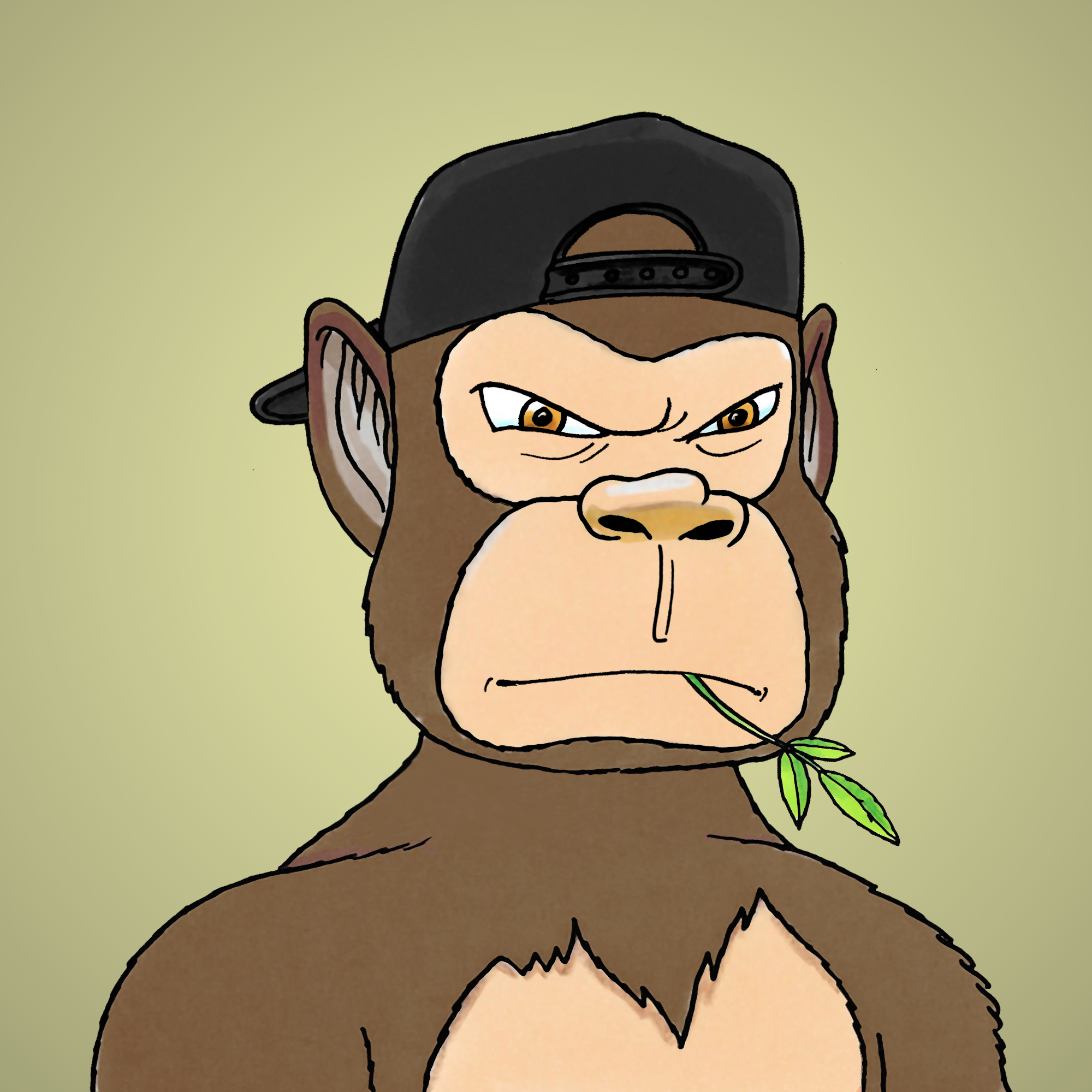 George Trosley - Jungle Freaks - Jungle Freak 6959 - NFT # 6959