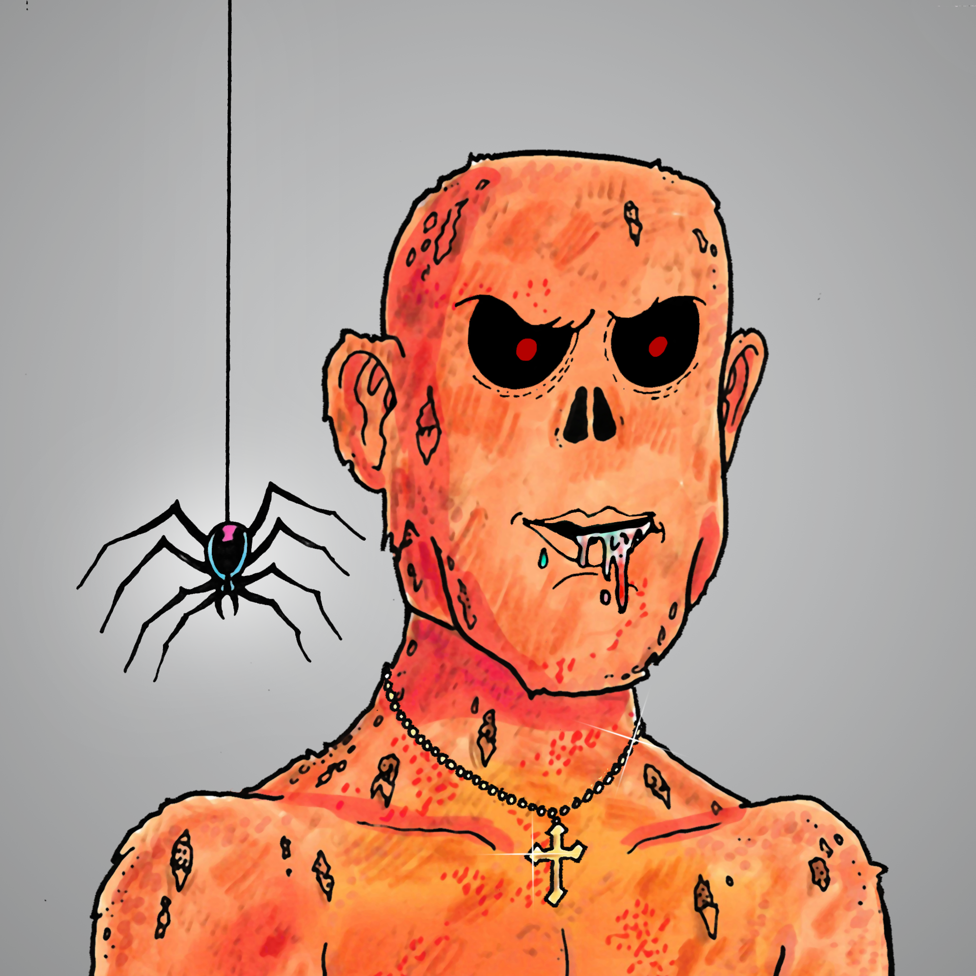 George Trosley - Jungle Freaks - Jungle Freak 6961 - NFT # 6961