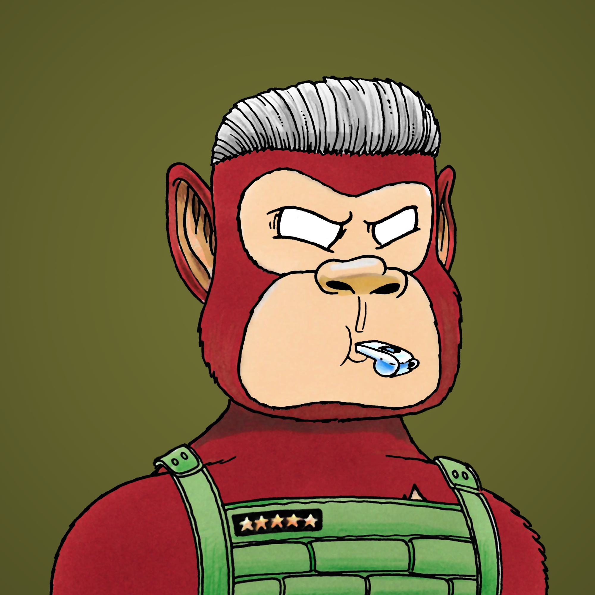 George Trosley - Jungle Freaks - Jungle Freak 6963 - NFT # 6963