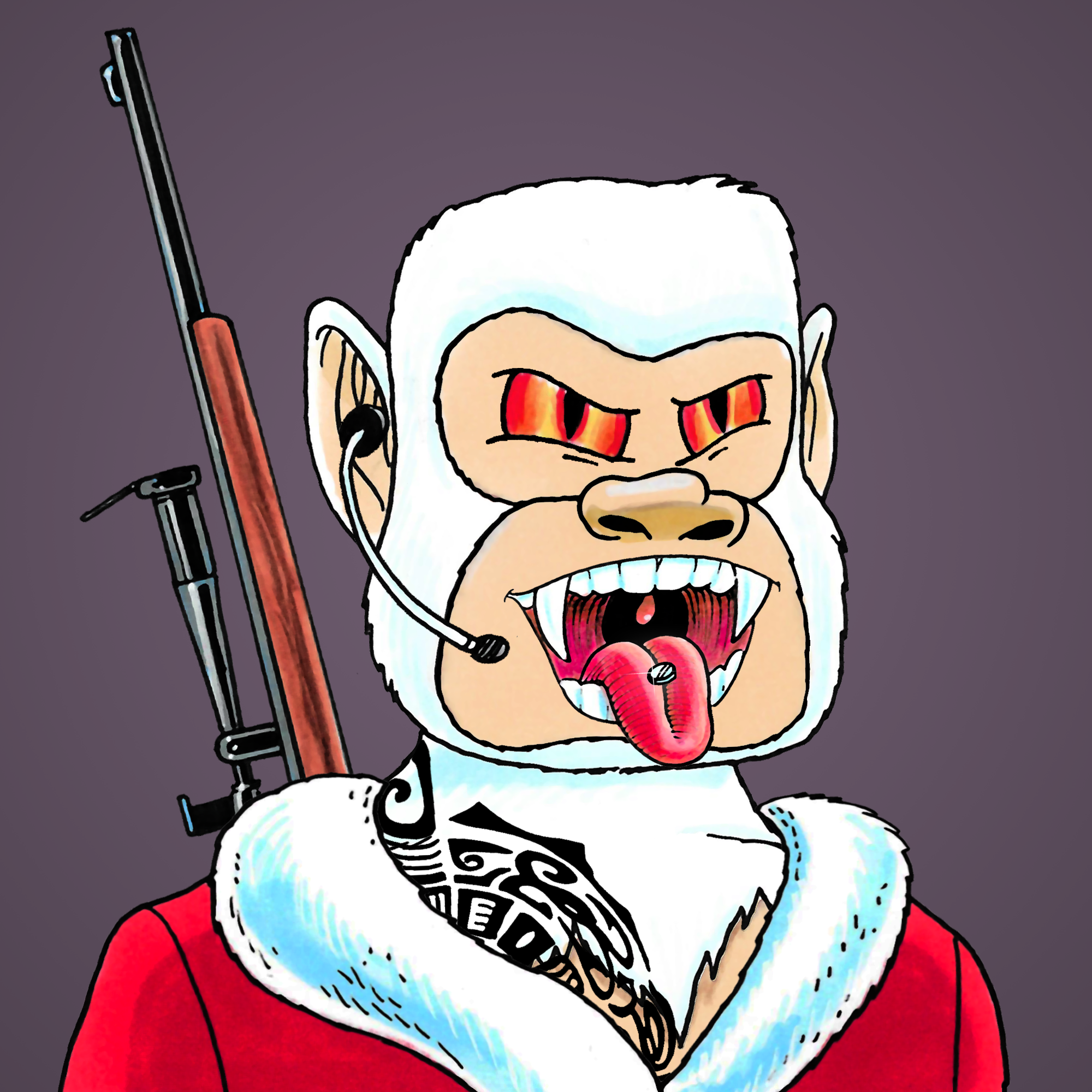 George Trosley - Jungle Freaks - Jungle Freak 697 - NFT # 697