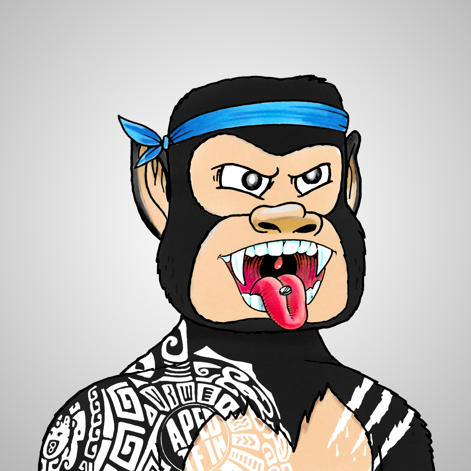 George Trosley - Jungle Freaks - Jungle Freak 6970 - NFT # 6970