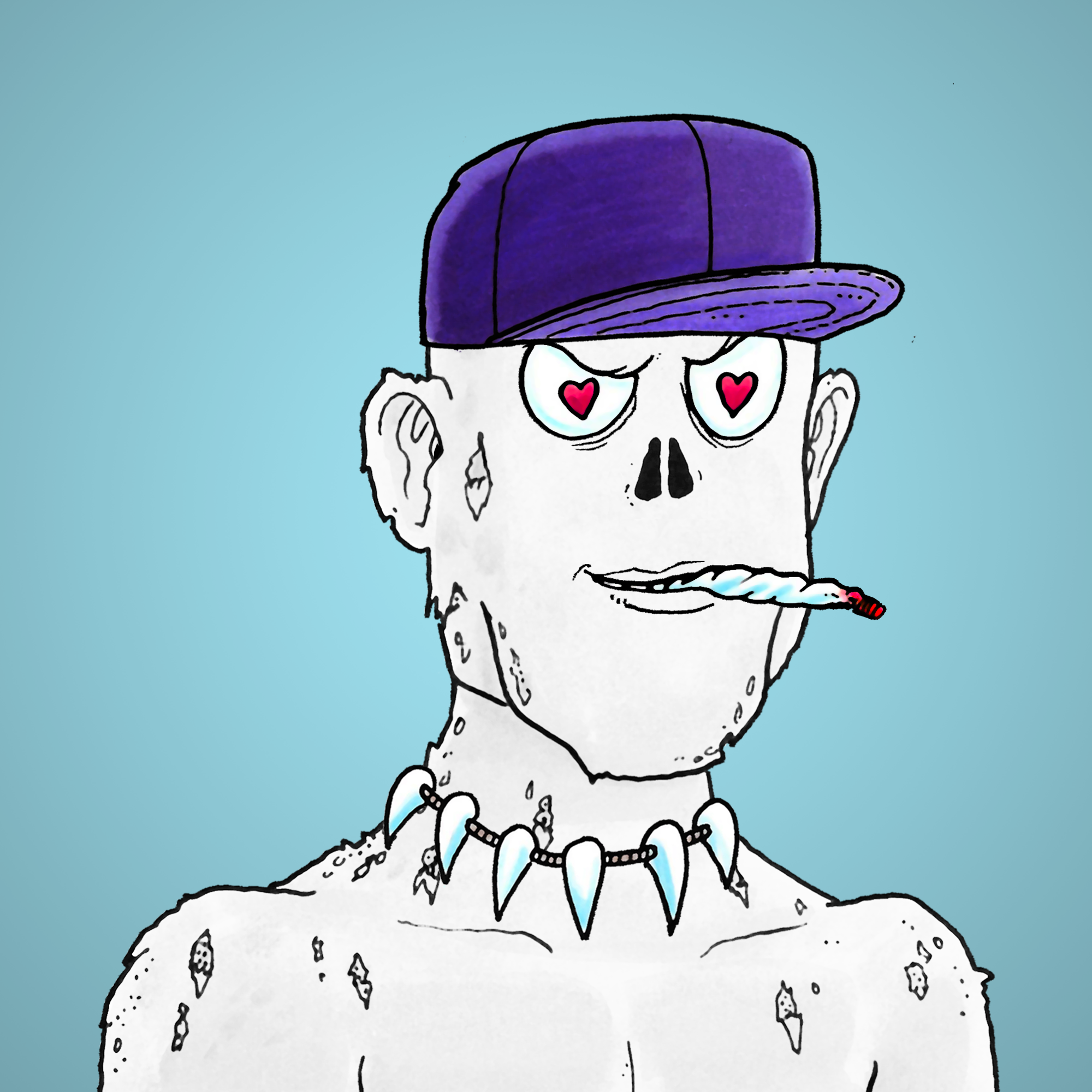 George Trosley - Jungle Freaks - Jungle Freak 698 - NFT # 698