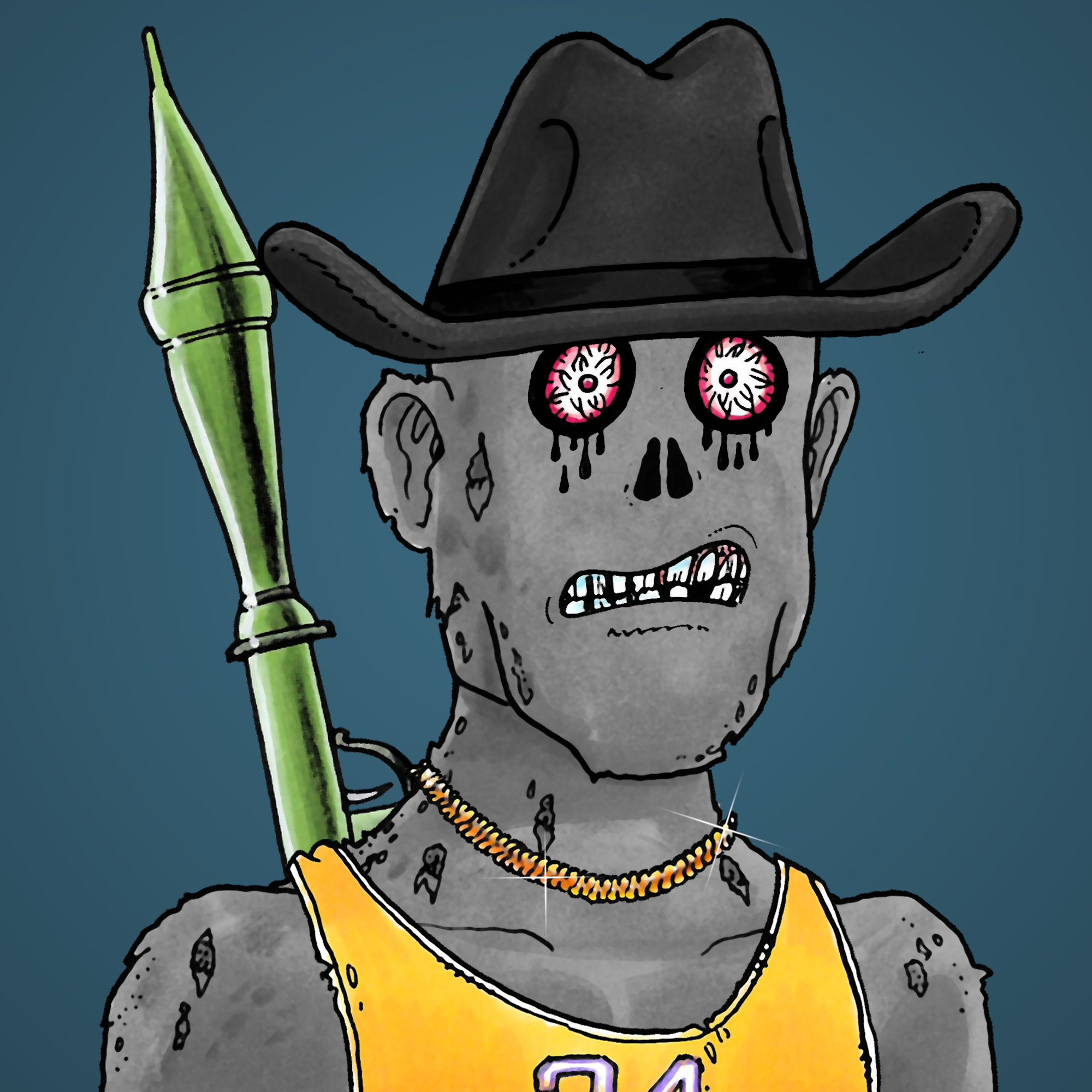 George Trosley - Jungle Freaks - Jungle Freak 6981 - NFT # 6981