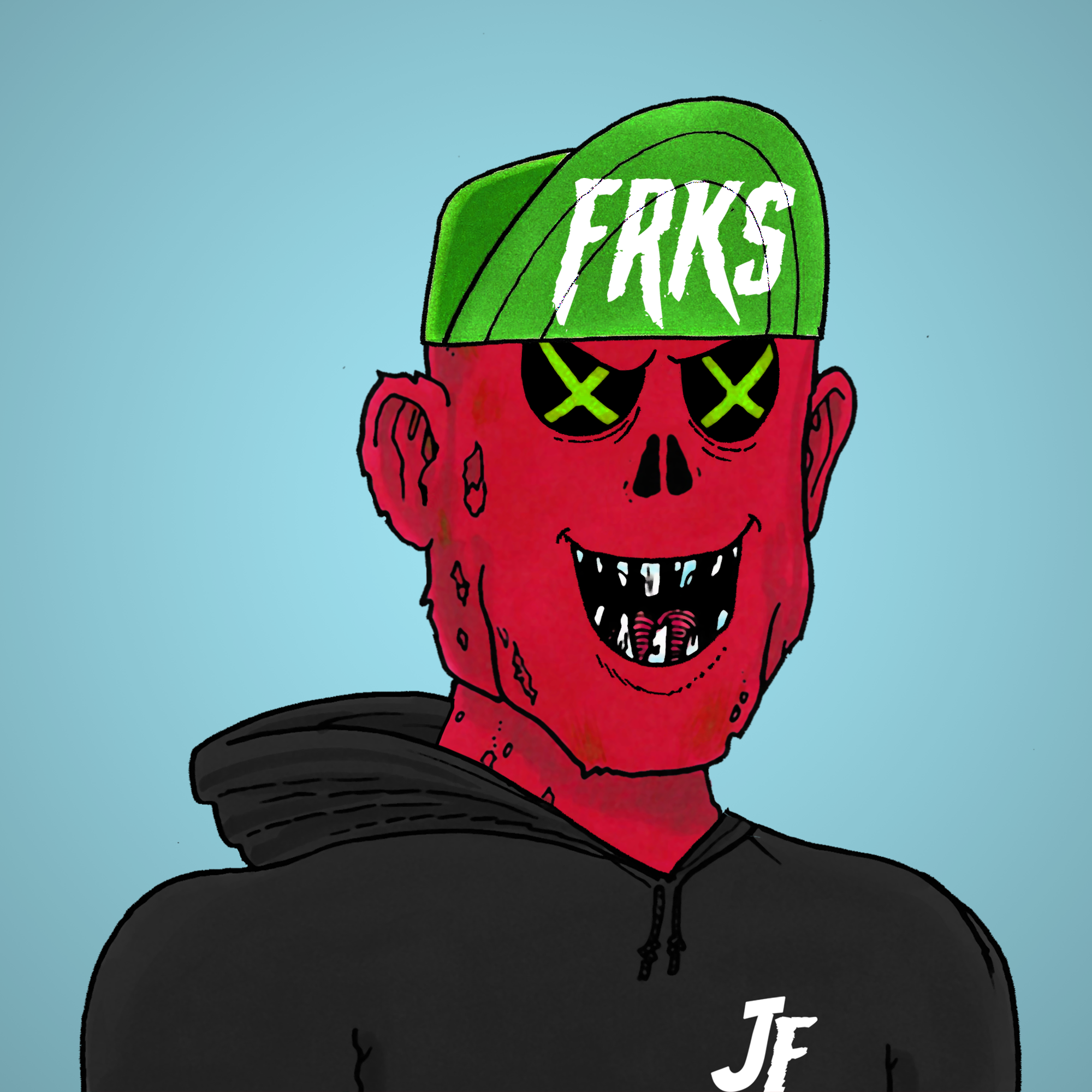 George Trosley - Jungle Freaks - Jungle Freak 699 - NFT # 699