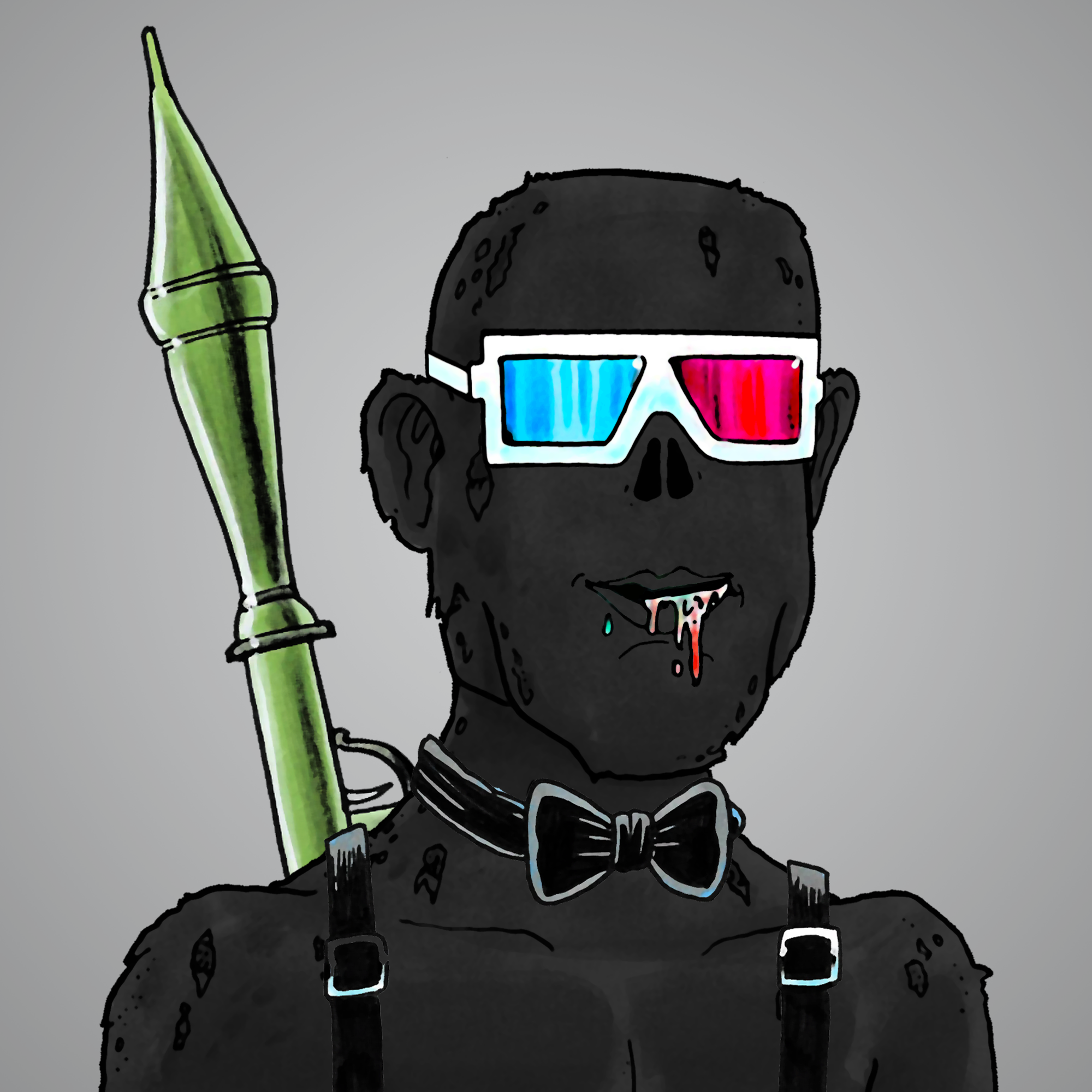 George Trosley - Jungle Freaks - Jungle Freak 700 - NFT # 700