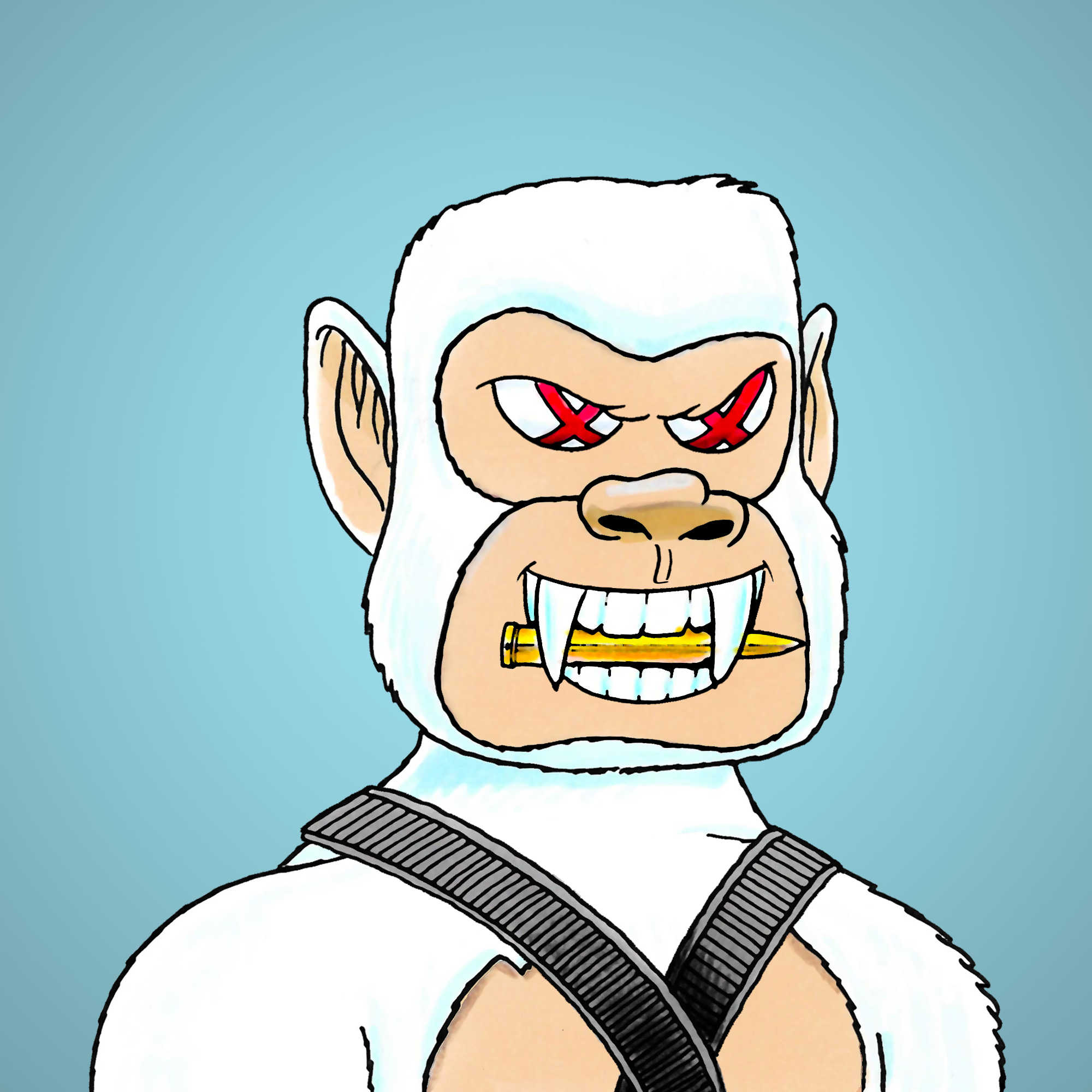 George Trosley - Jungle Freaks - Jungle Freak 7007 - NFT # 7007