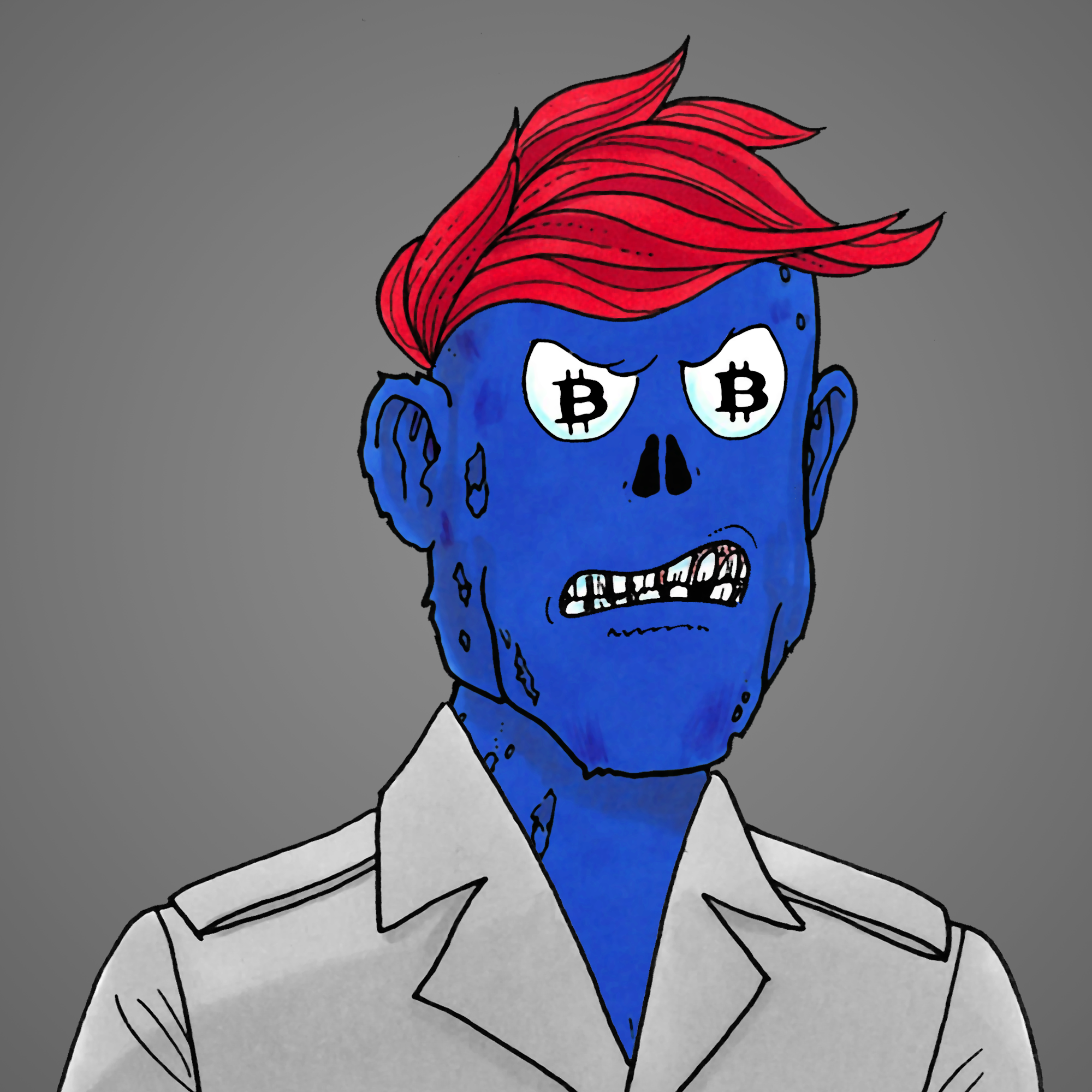 George Trosley - Jungle Freaks - Jungle Freak 709 - NFT # 709