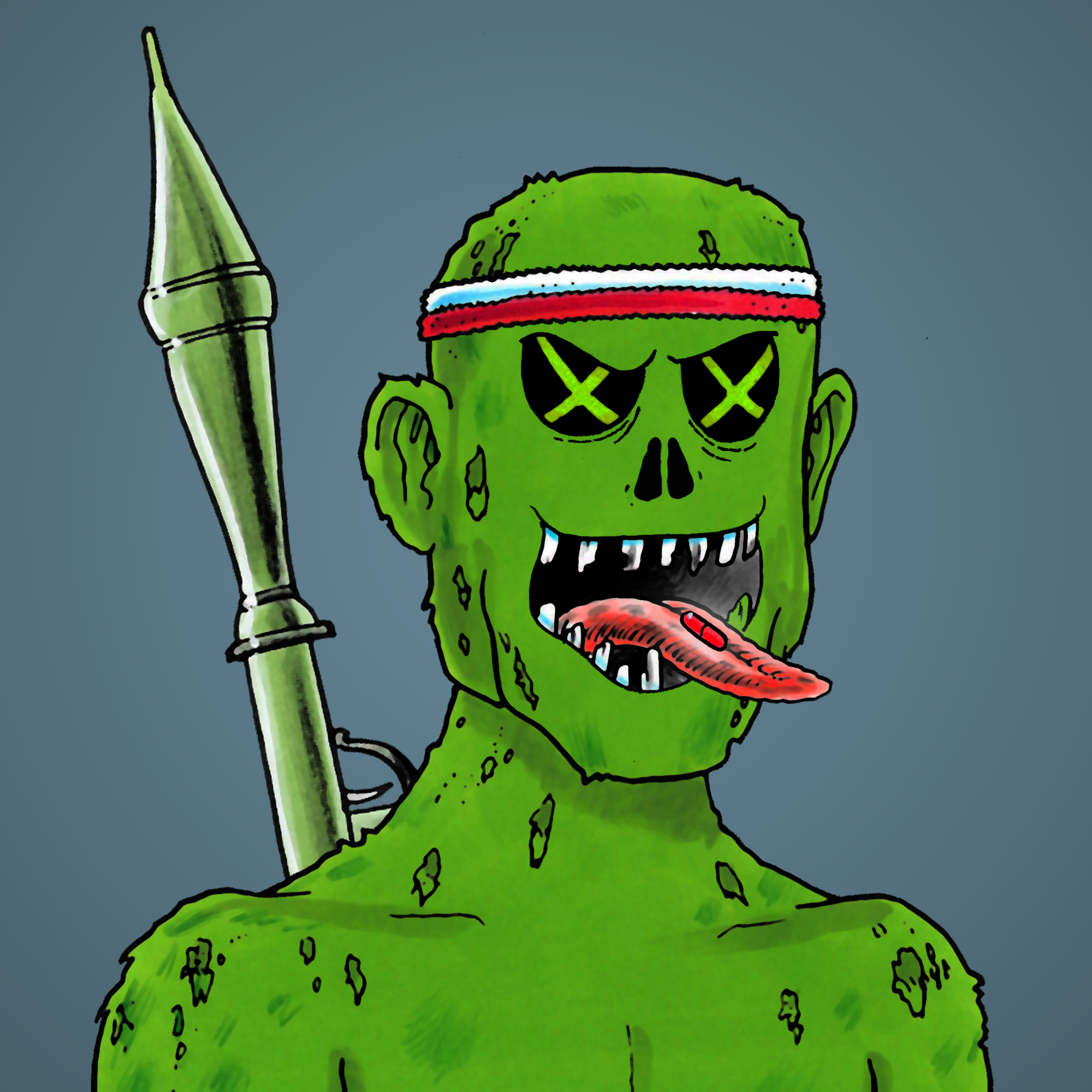 George Trosley - Jungle Freaks - Jungle Freak 7091 - NFT # 7091