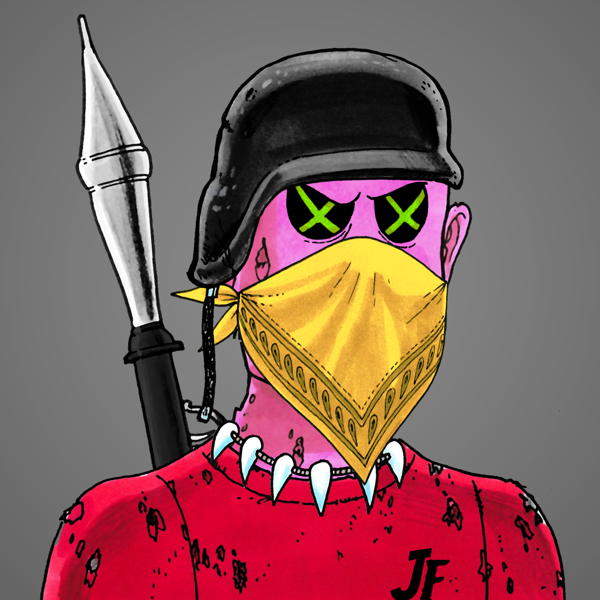 George Trosley - Jungle Freaks - Jungle Freak 71 - NFT # 71