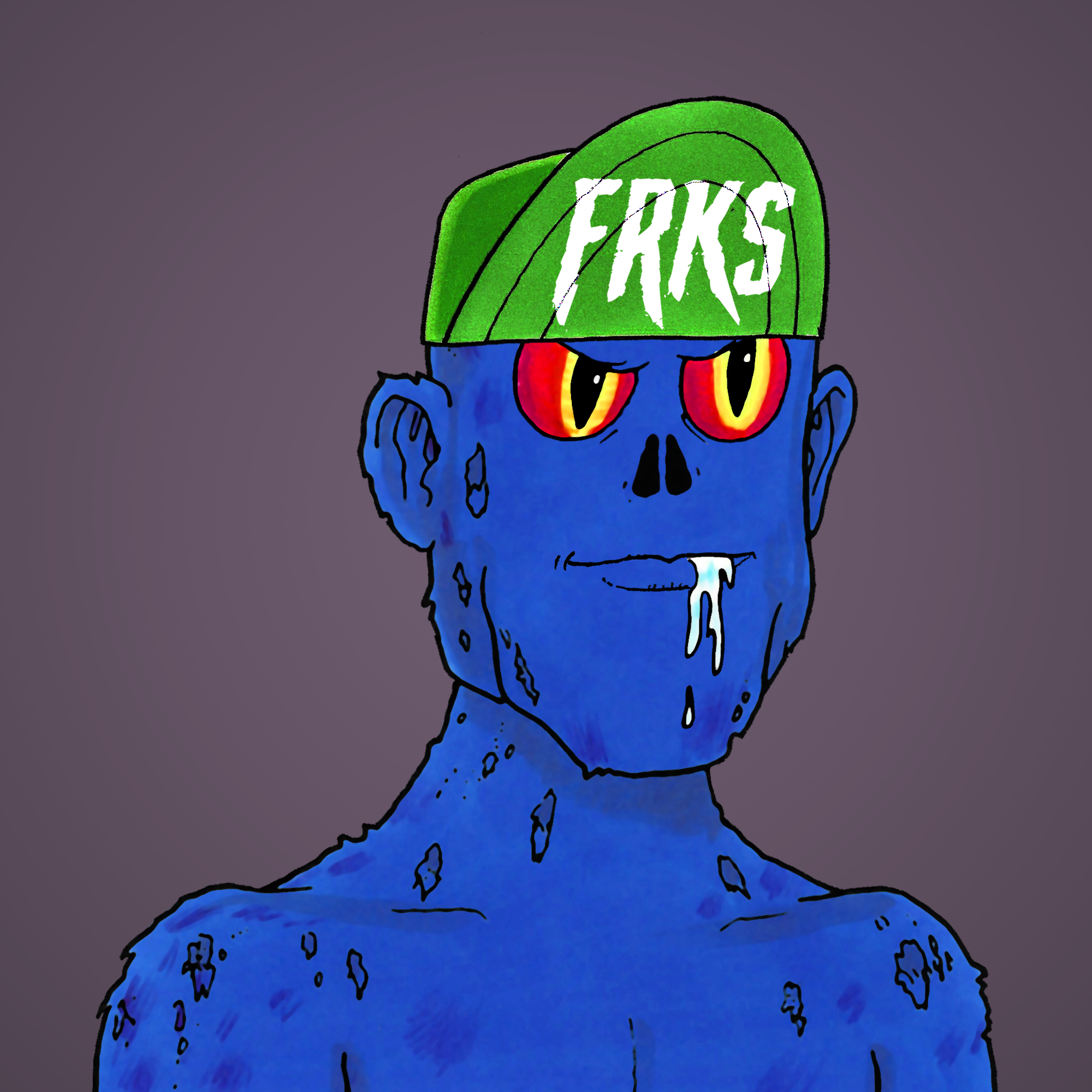 George Trosley - Jungle Freaks - Jungle Freak 710 - NFT # 710