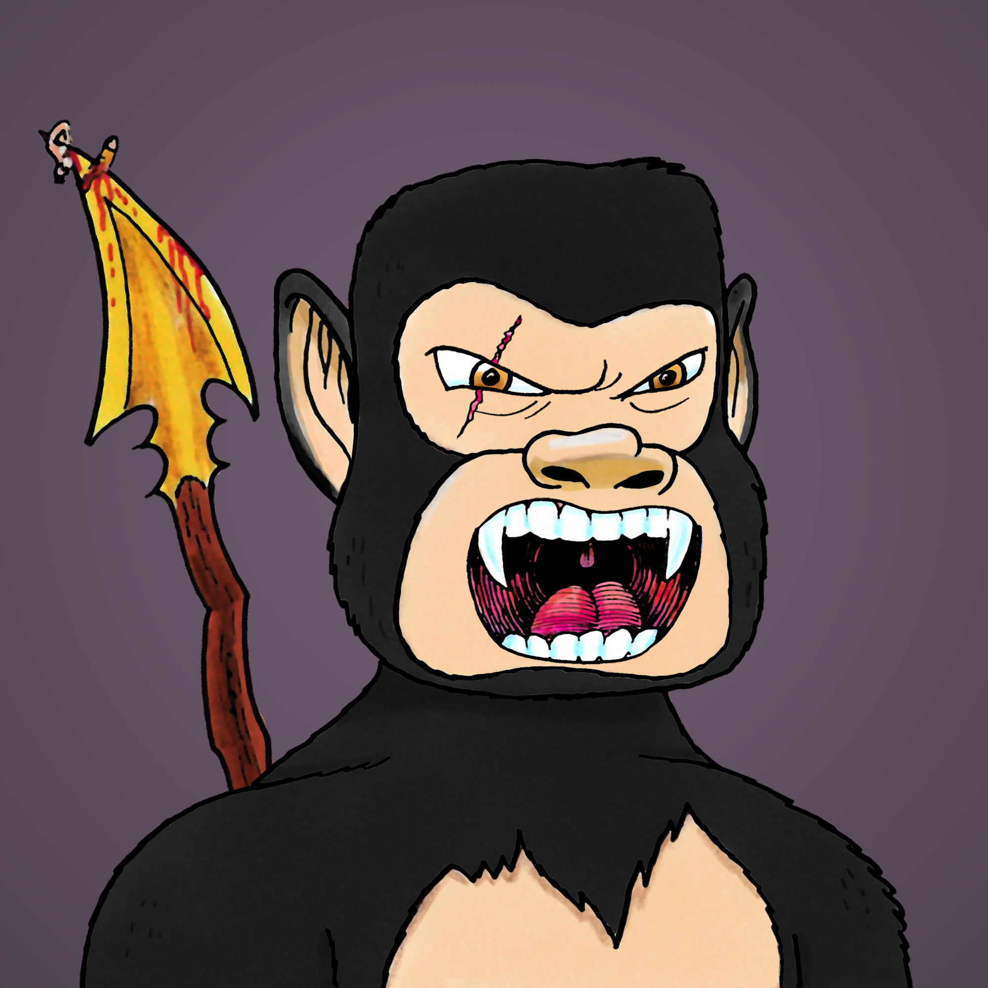 George Trosley - Jungle Freaks - Jungle Freak 711 - NFT # 711