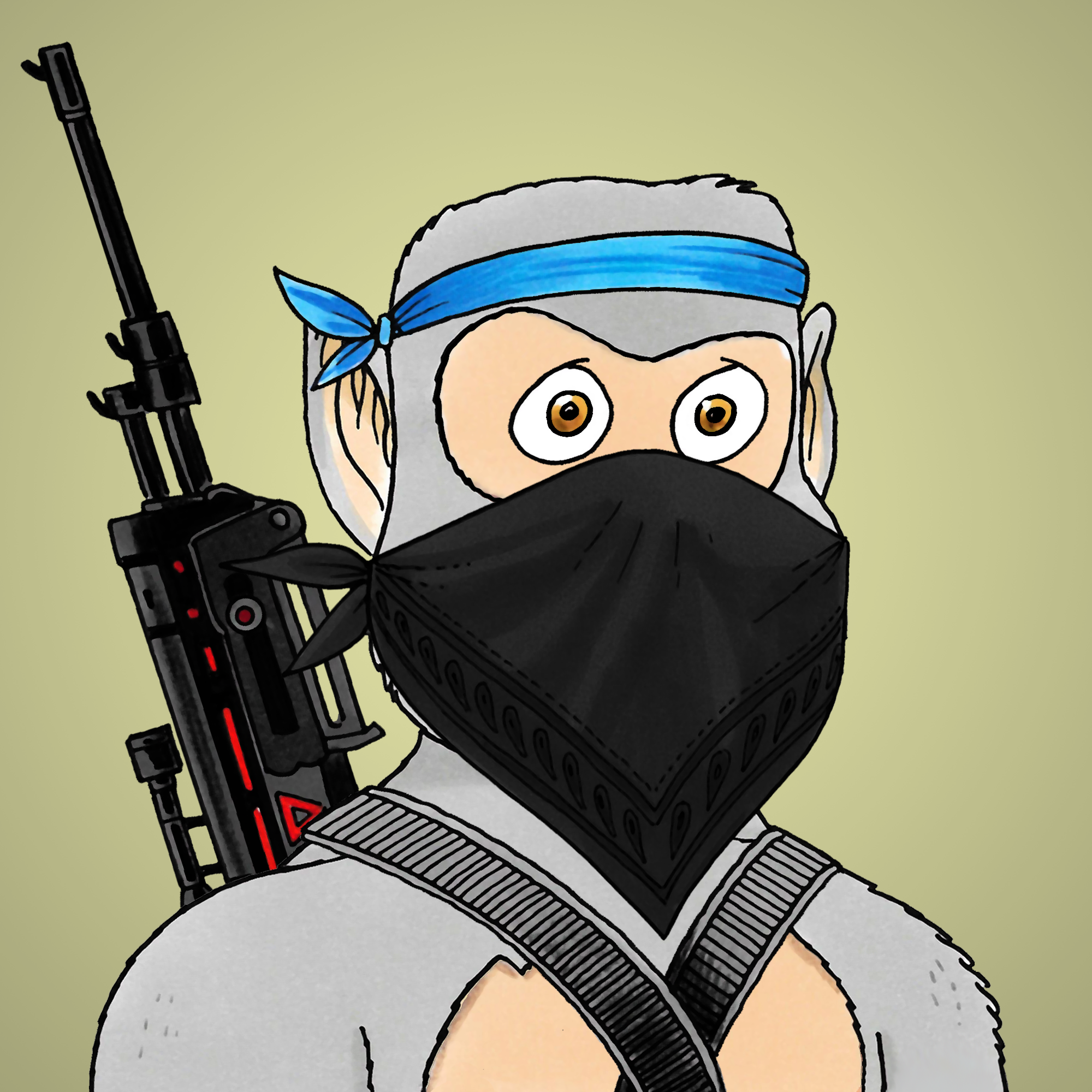 George Trosley - Jungle Freaks - Jungle Freak 7130 - NFT # 7130