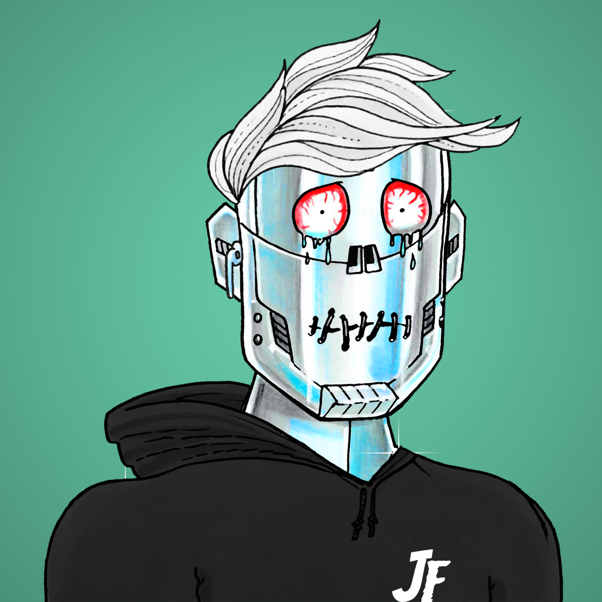 George Trosley - Jungle Freaks - Jungle Freak 7134 - NFT # 7134