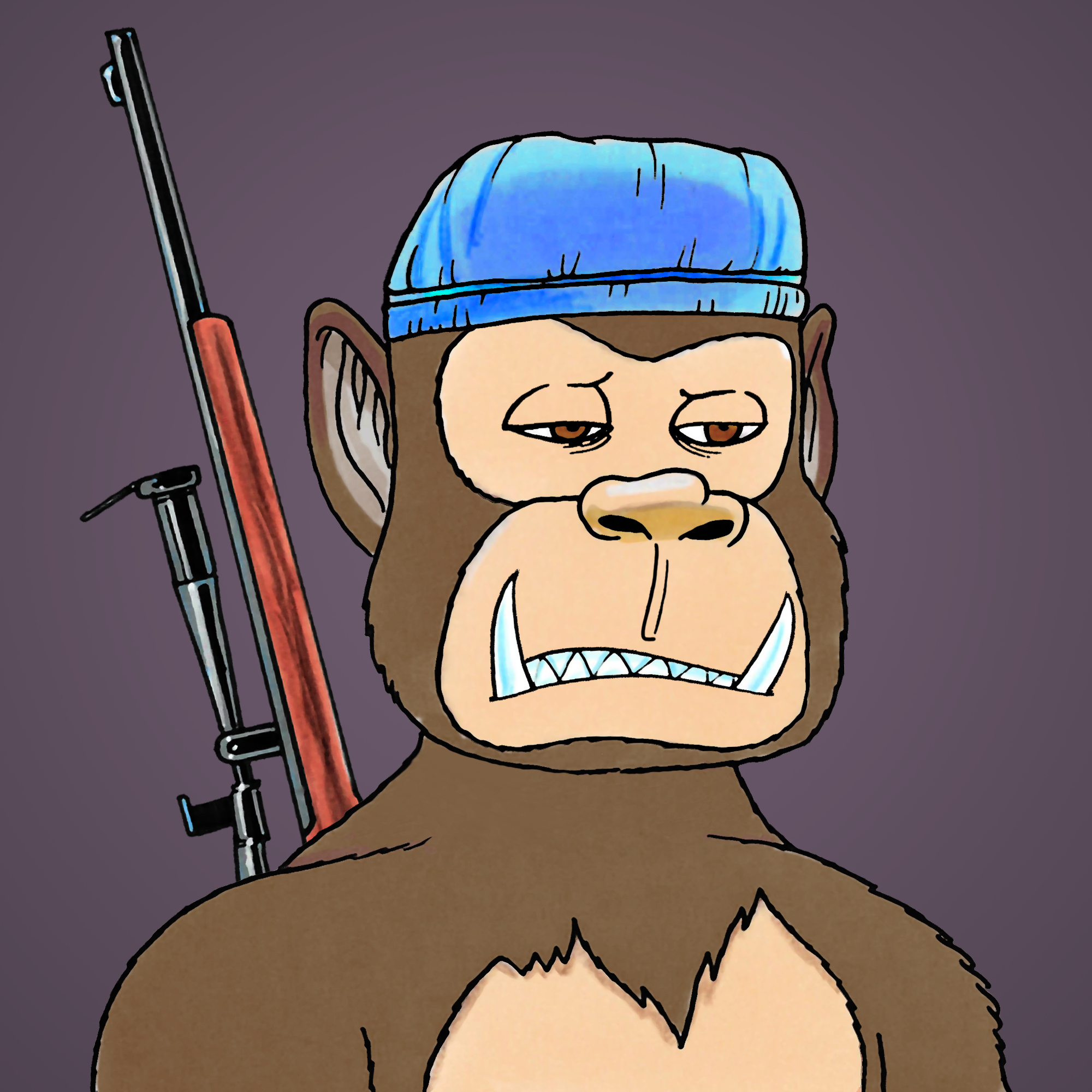 George Trosley - Jungle Freaks - Jungle Freak 7149 - NFT # 7149